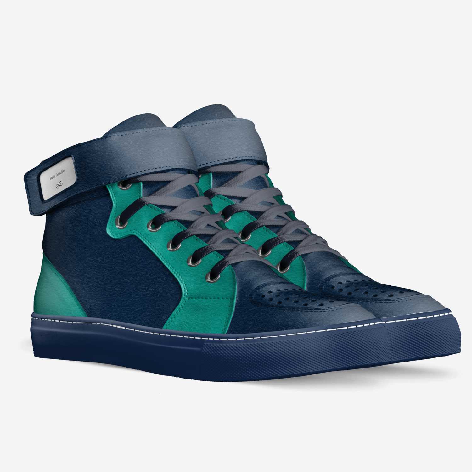 Oriedo Urban Max custom made in Italy shoes by Kwame Olenja | Double view