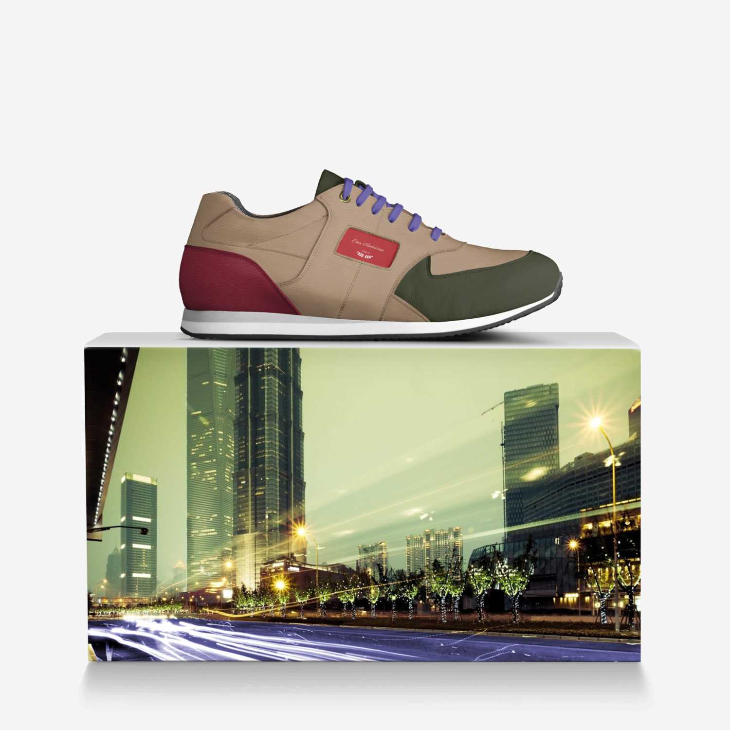 Emir Audacious  custom made in Italy shoes by Layton Price | Over box view