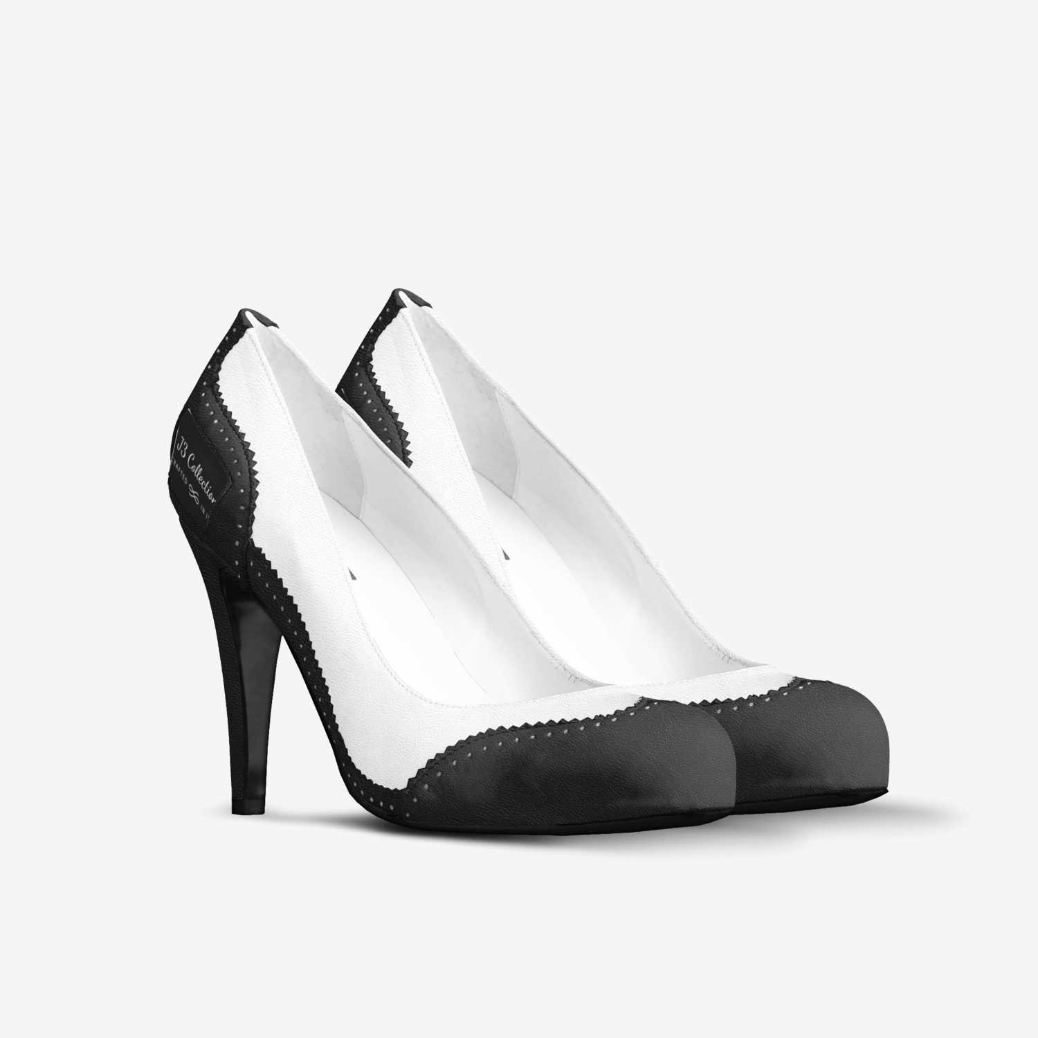 J3 Collection custom made in Italy shoes by Stephanie Jordan | Double view