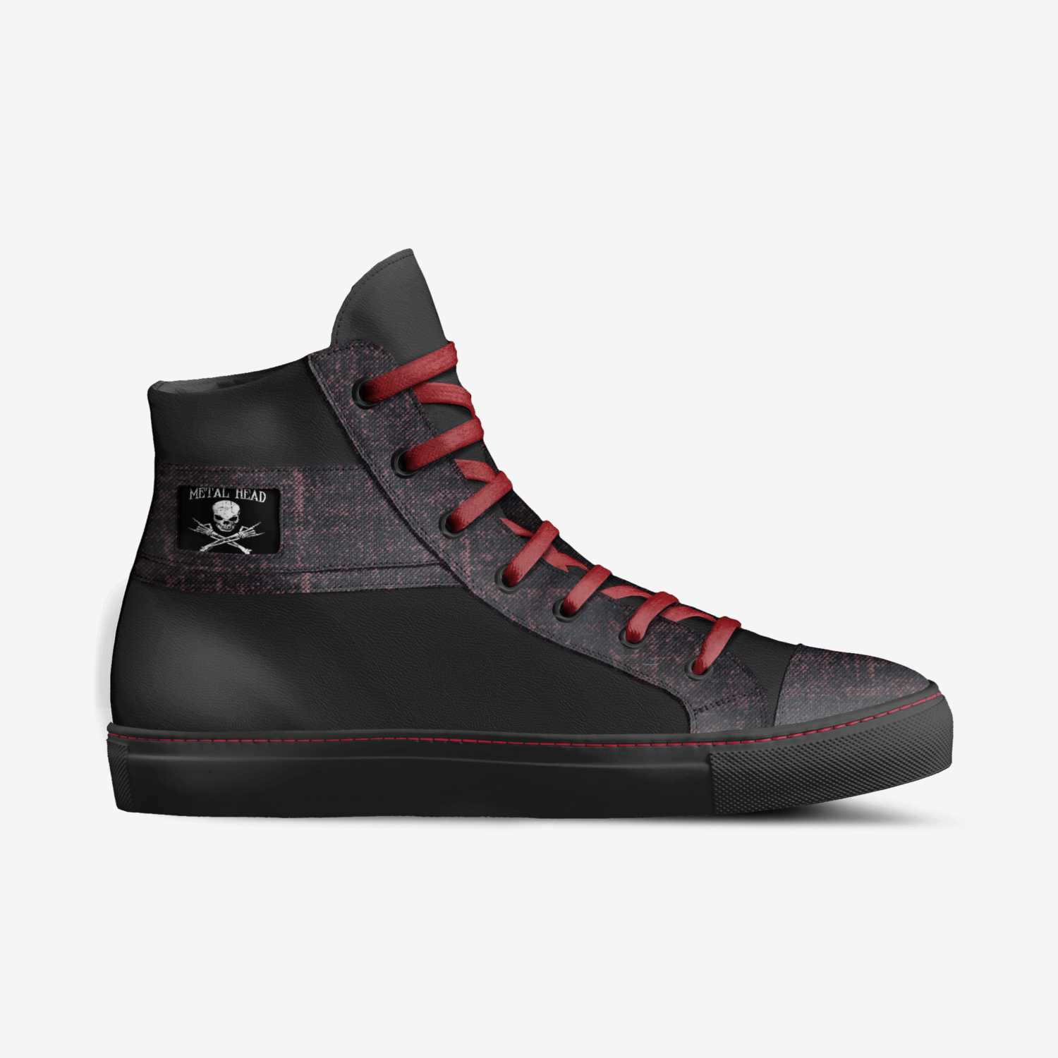 Metal Head custom made in Italy shoes by Mark Cymanski | Side view