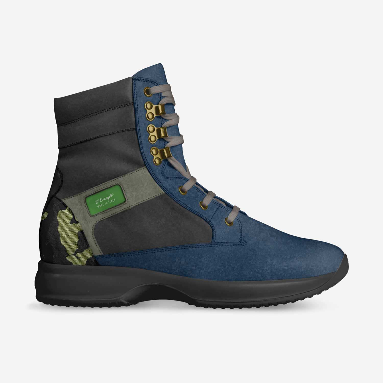 El' Lineage9 custom made in Italy shoes by Christopher Buchanan El | Side view