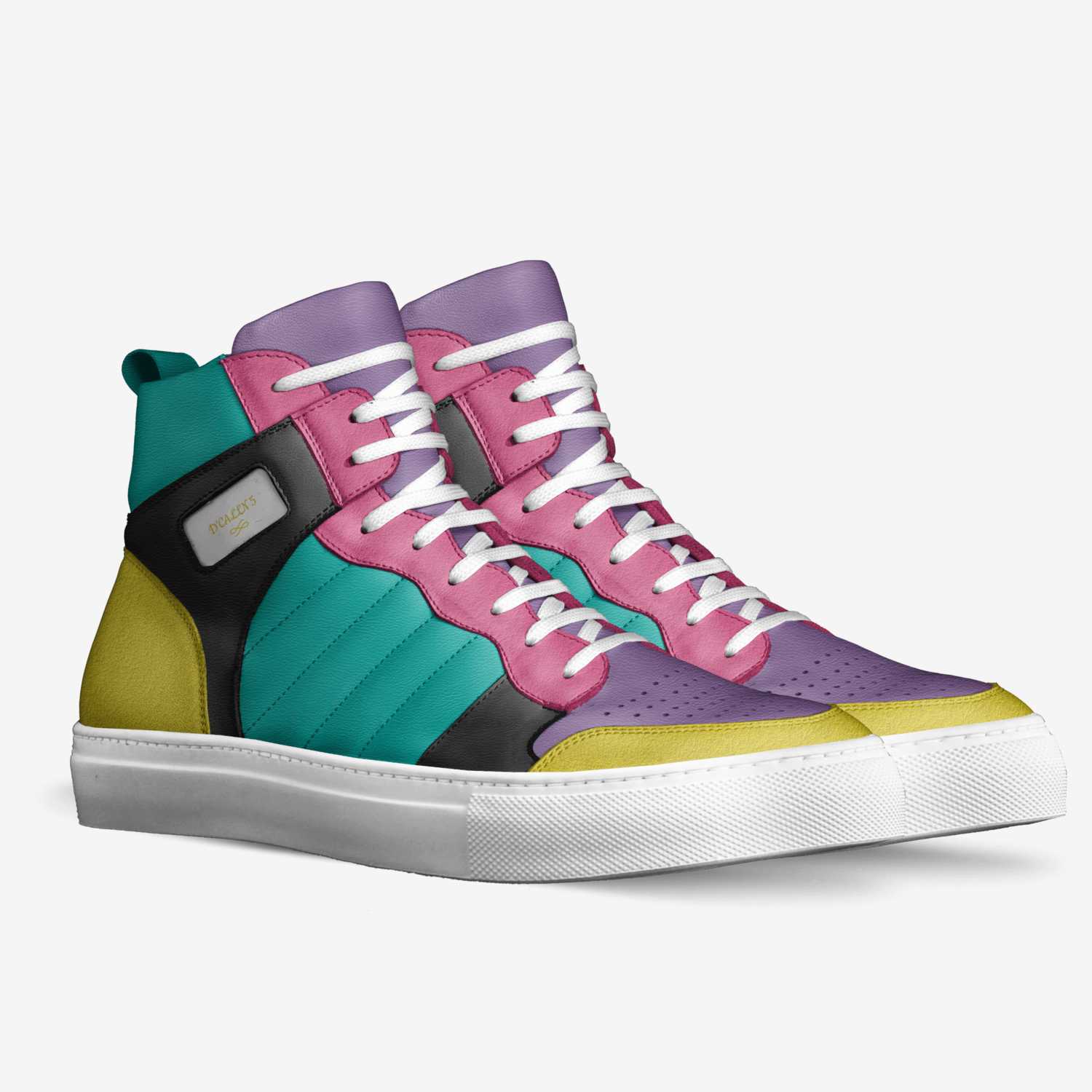 Dcall custom made in Italy shoes by Tamica Dale | Double view