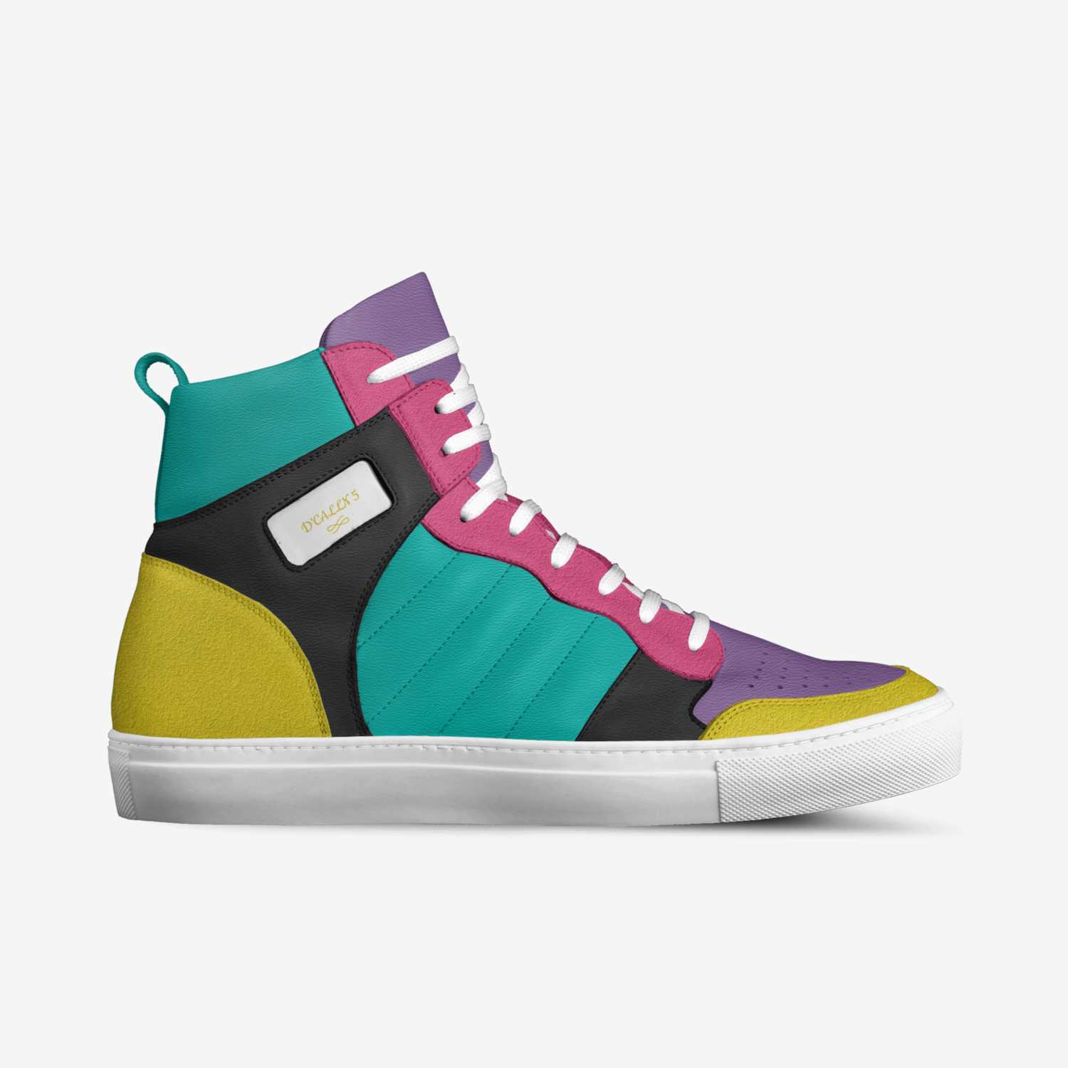 Dcall custom made in Italy shoes by Tamica Dale | Side view