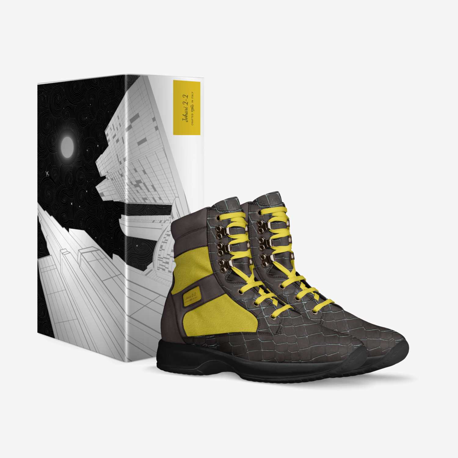 Johari 2-2 custom made in Italy shoes by Johari Concepts | Box view