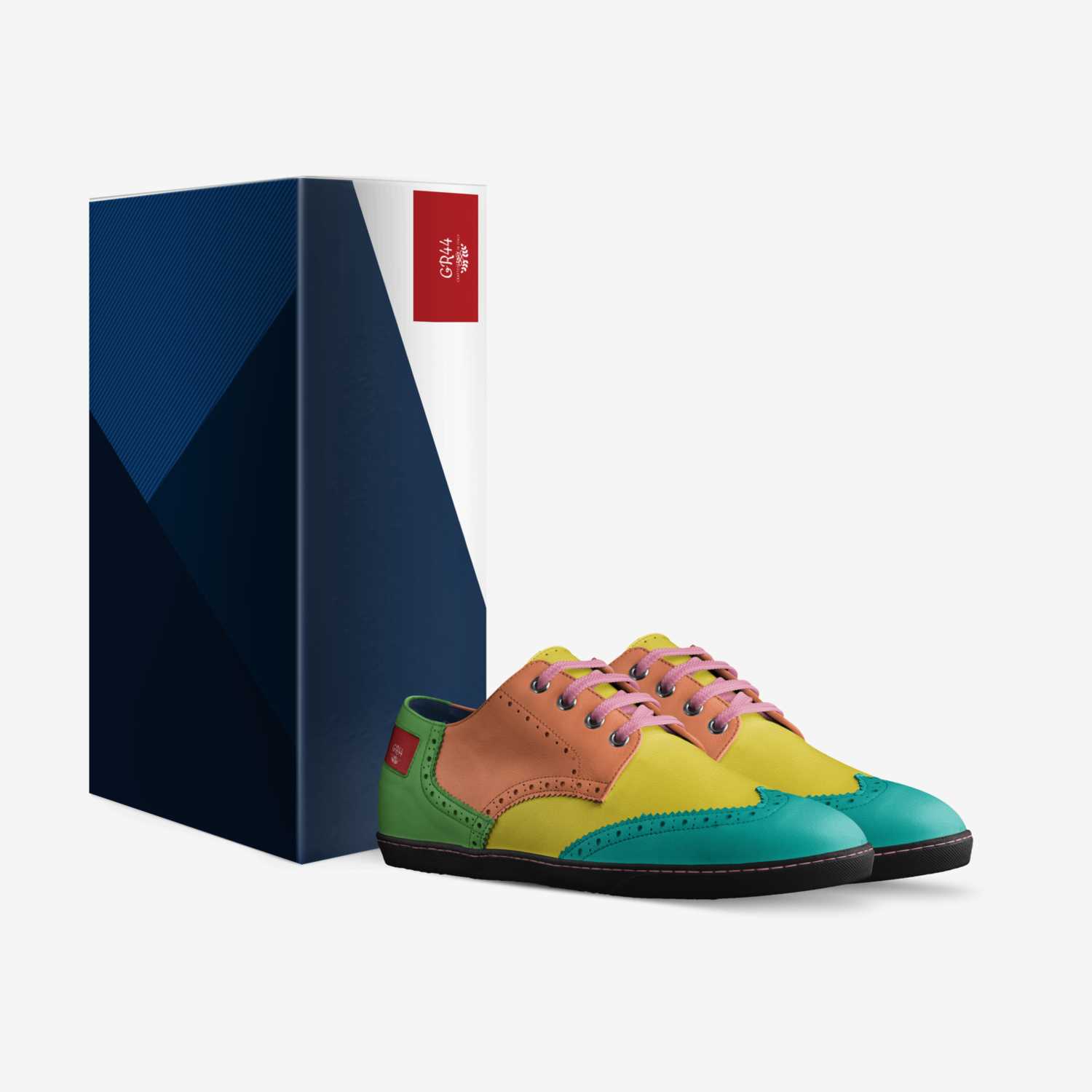 GR44 custom made in Italy shoes by Grant Roth | Box view
