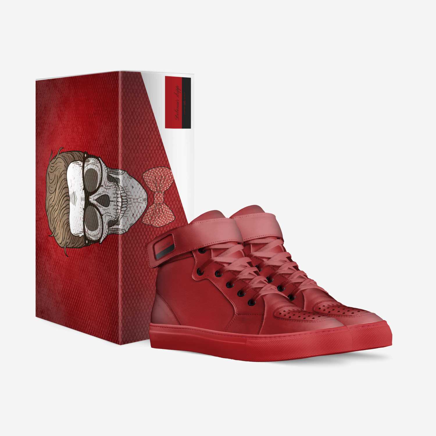 Debonair dripp custom made in Italy shoes by Debonair Jones | Box view