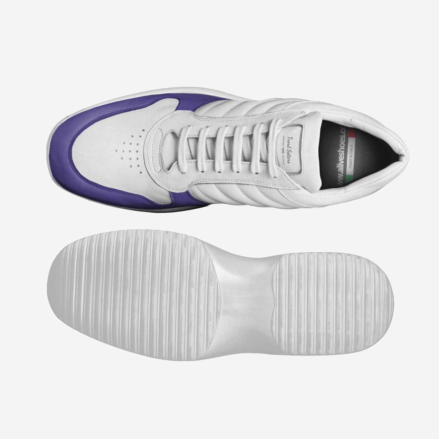 Trend Setters custom made in Italy shoes by Steven Wills | Top view