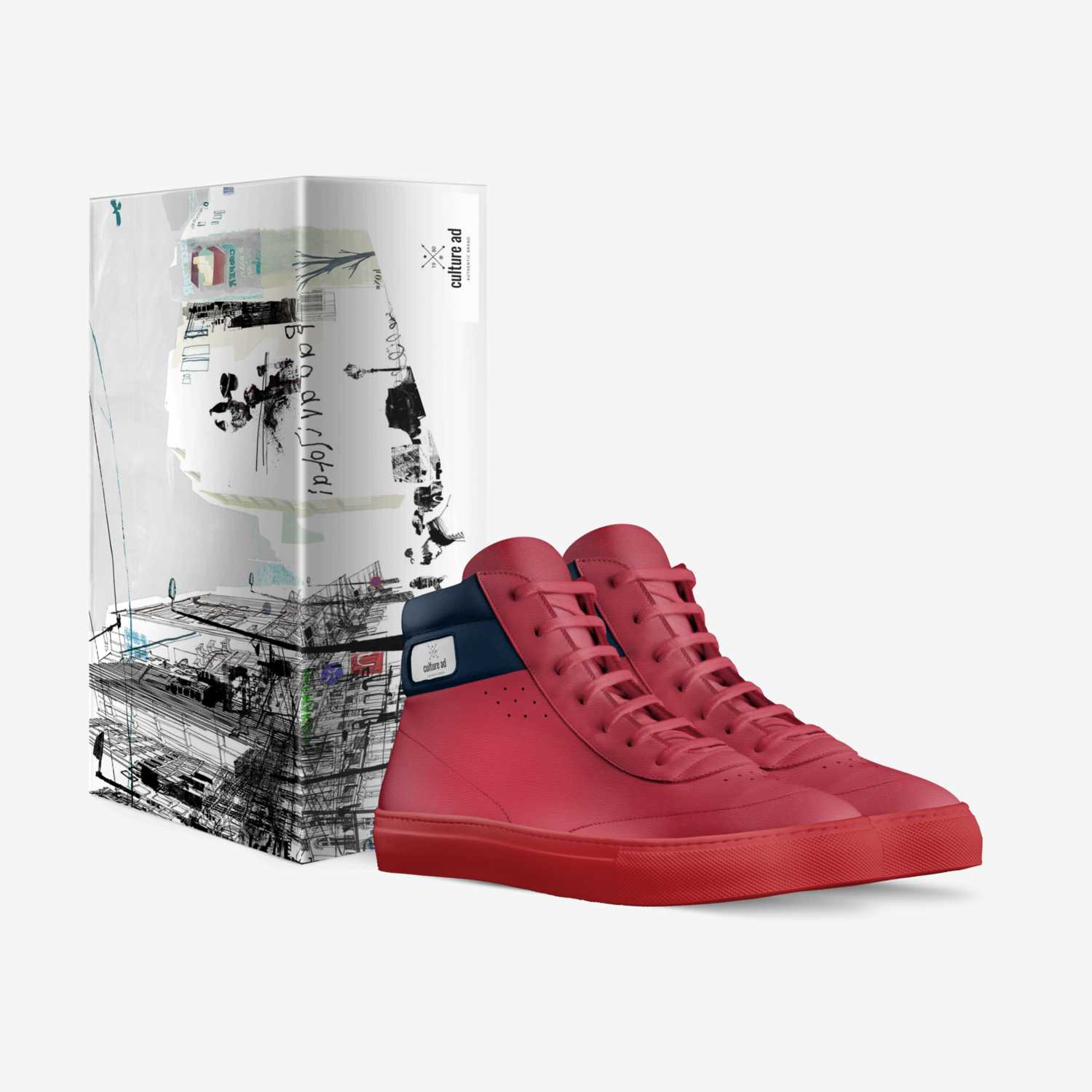 culture ad custom made in Italy shoes by Trivano Brown | Box view