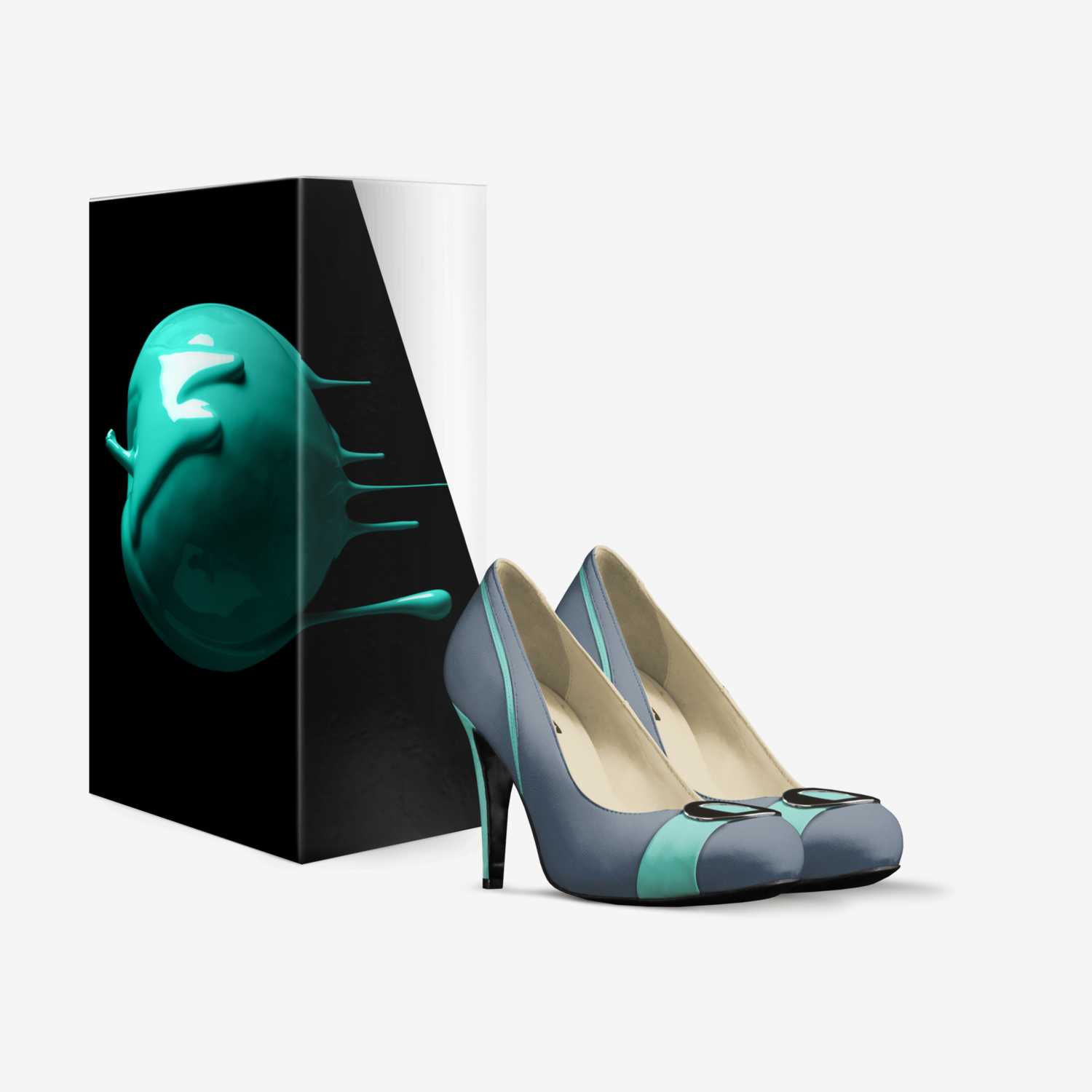 Volley custom made in Italy shoes by Jaci Olson | Box view