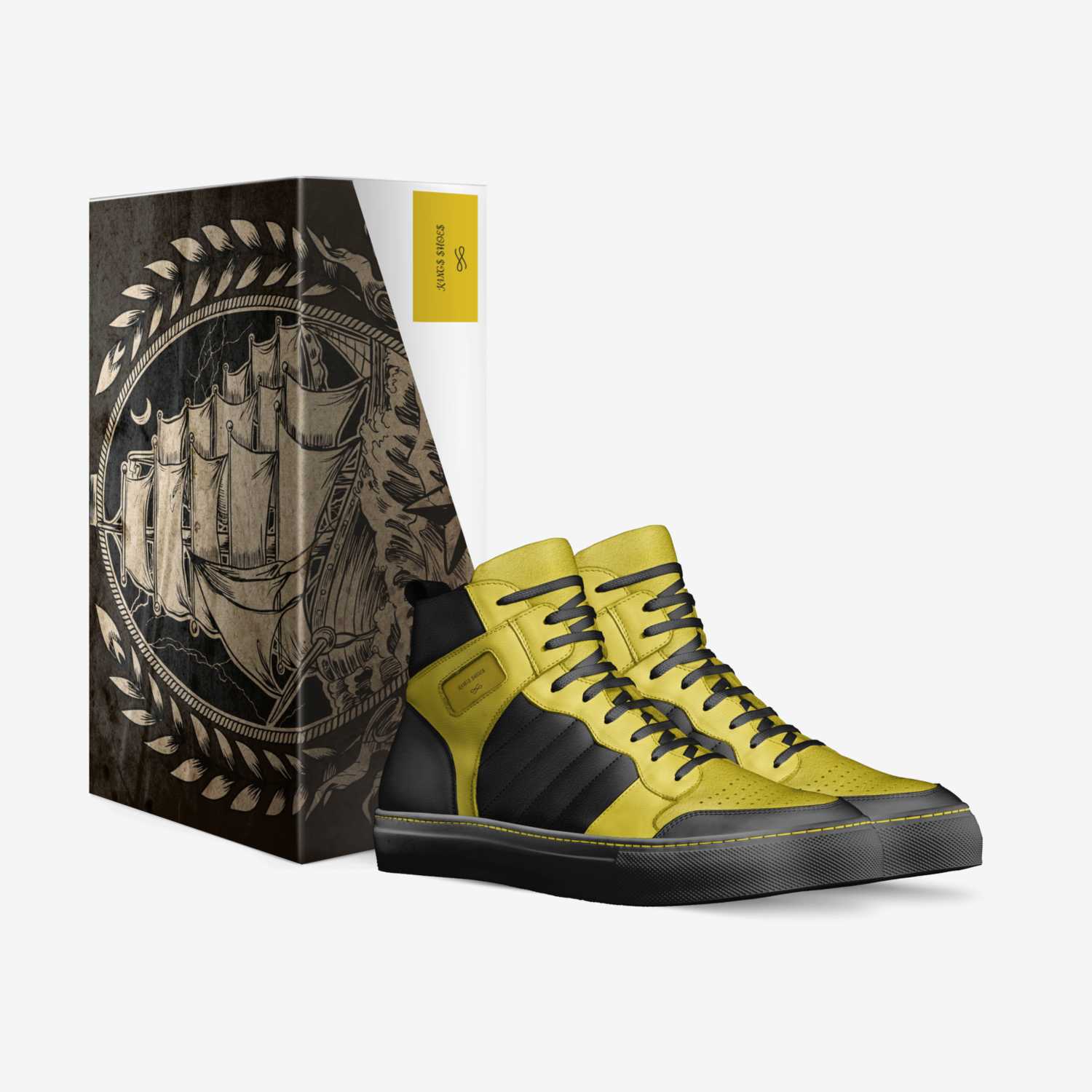 K1NG$ $HOE$ custom made in Italy shoes by Gage Alejandro | Box view
