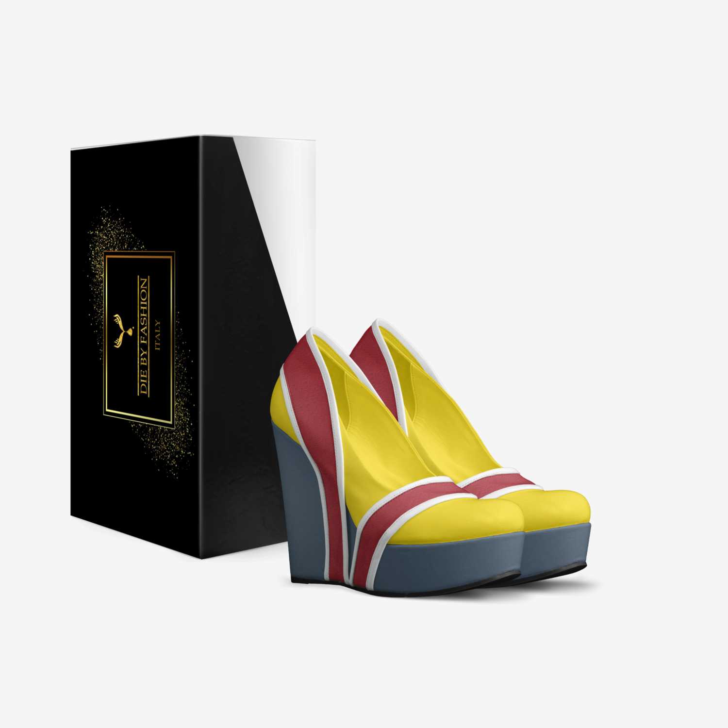angelones custom made in Italy shoes by Rasheeda Socolove | Box view