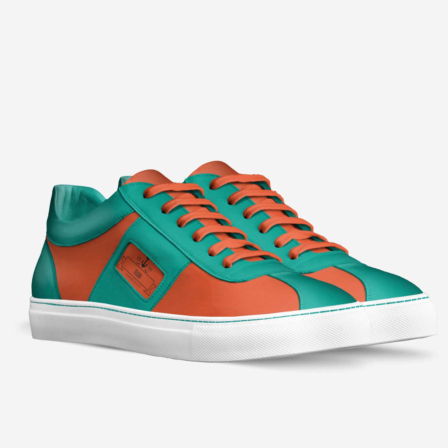 Texon custom made in Italy shoes by Rebecca Smith | Double view