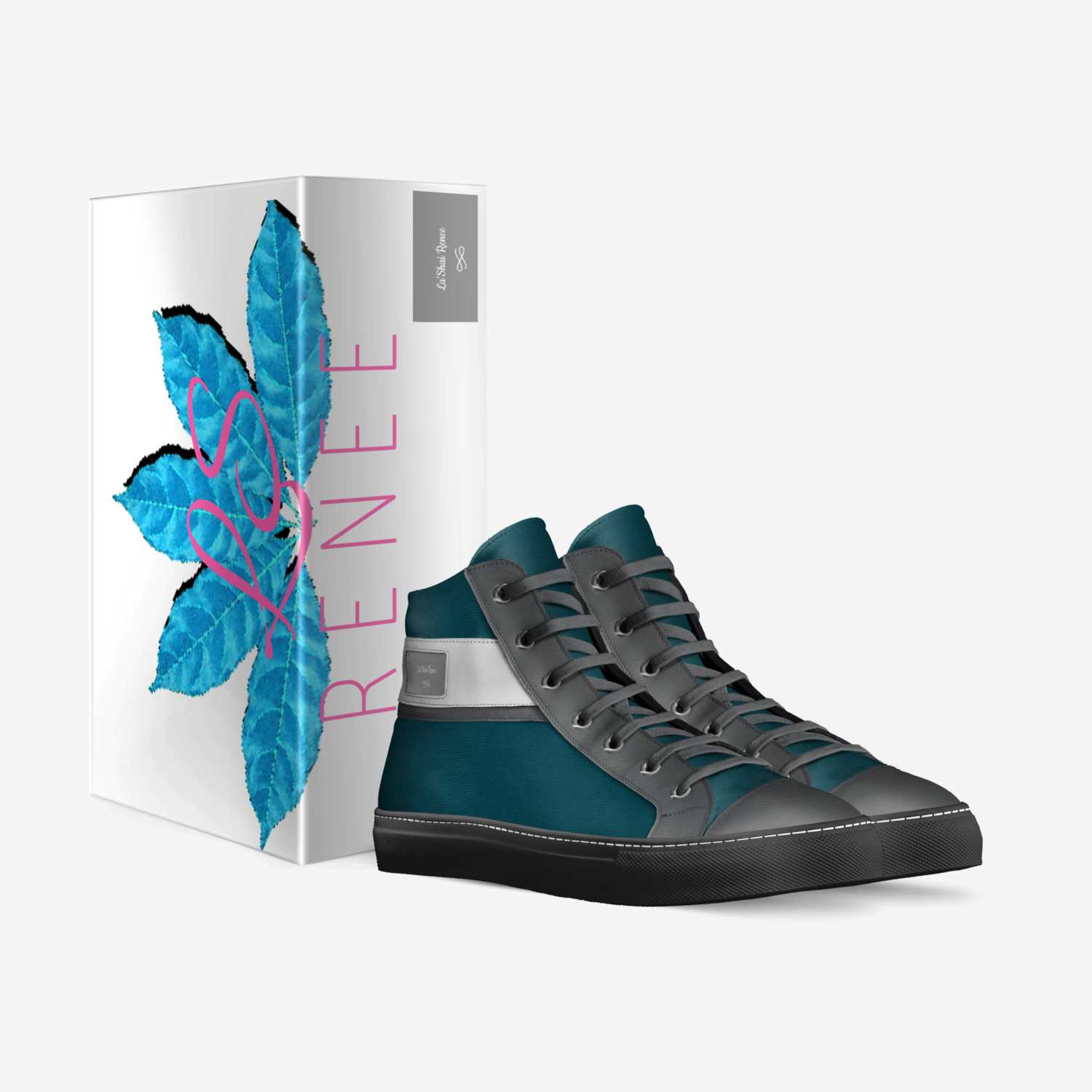 La'Shai Renee  custom made in Italy shoes by Dawn Franklin | Box view
