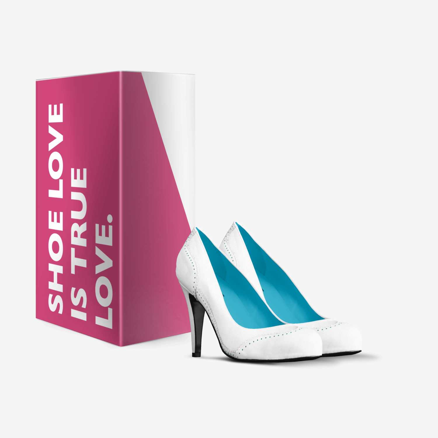 SomethingBlue custom made in Italy shoes by Sweethearts Unlimited | Box view