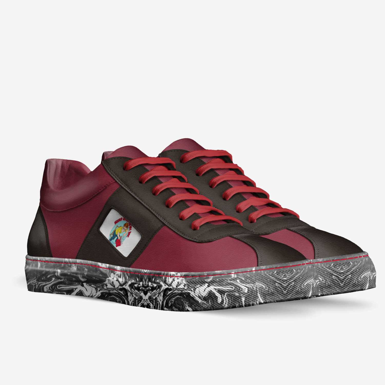 Nerd Flyer custom made in Italy shoes by Steve Wollett | Double view