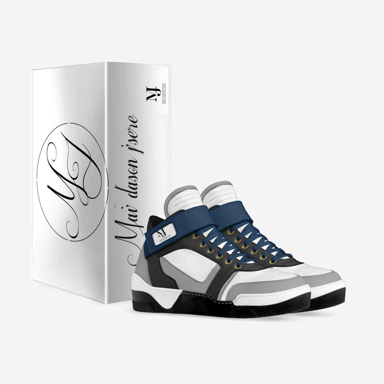 Mai'dason j'sere custom made in Italy shoes by Quame Johnson | Box view