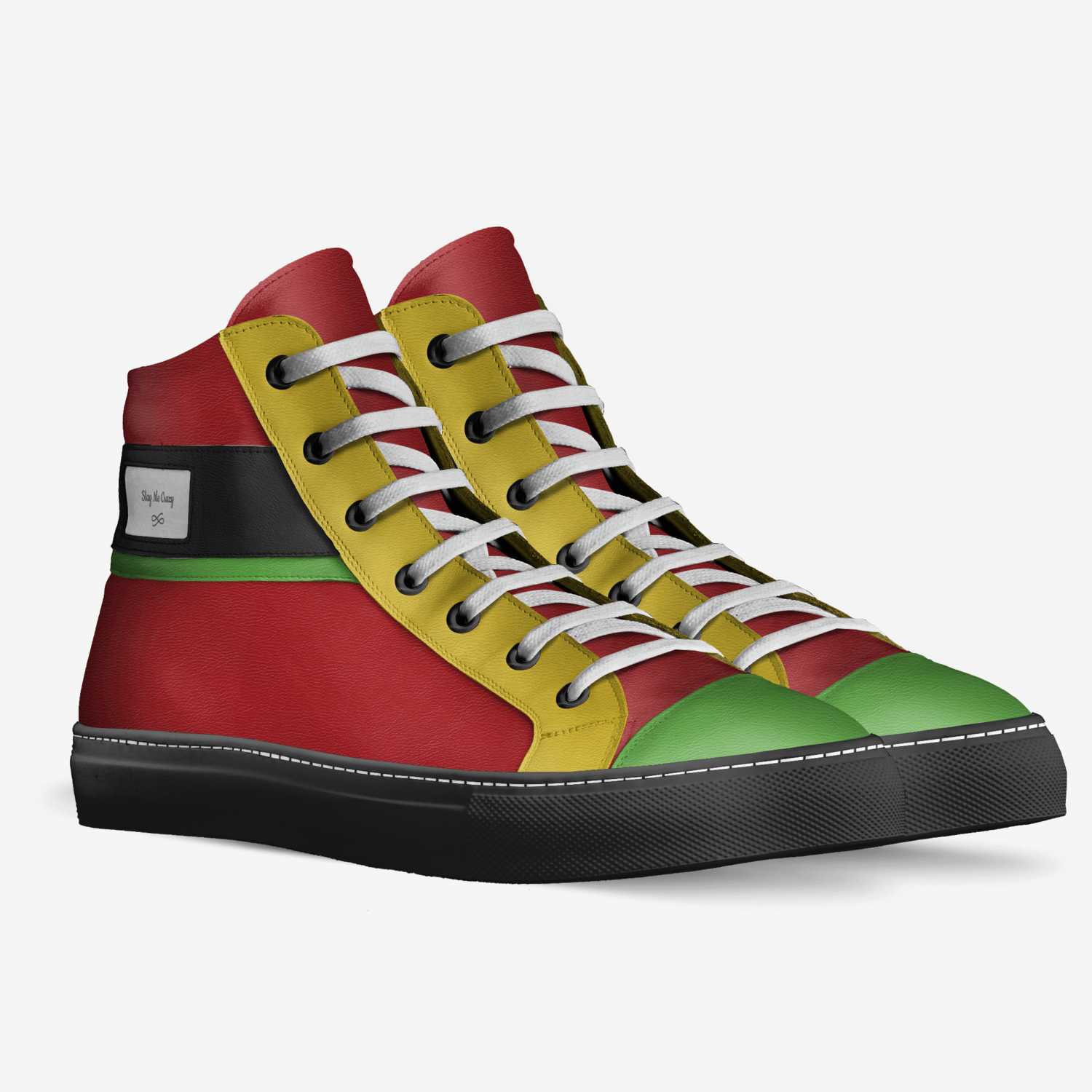 Slay Me Crazy  custom made in Italy shoes by Latanya Mathis | Double view