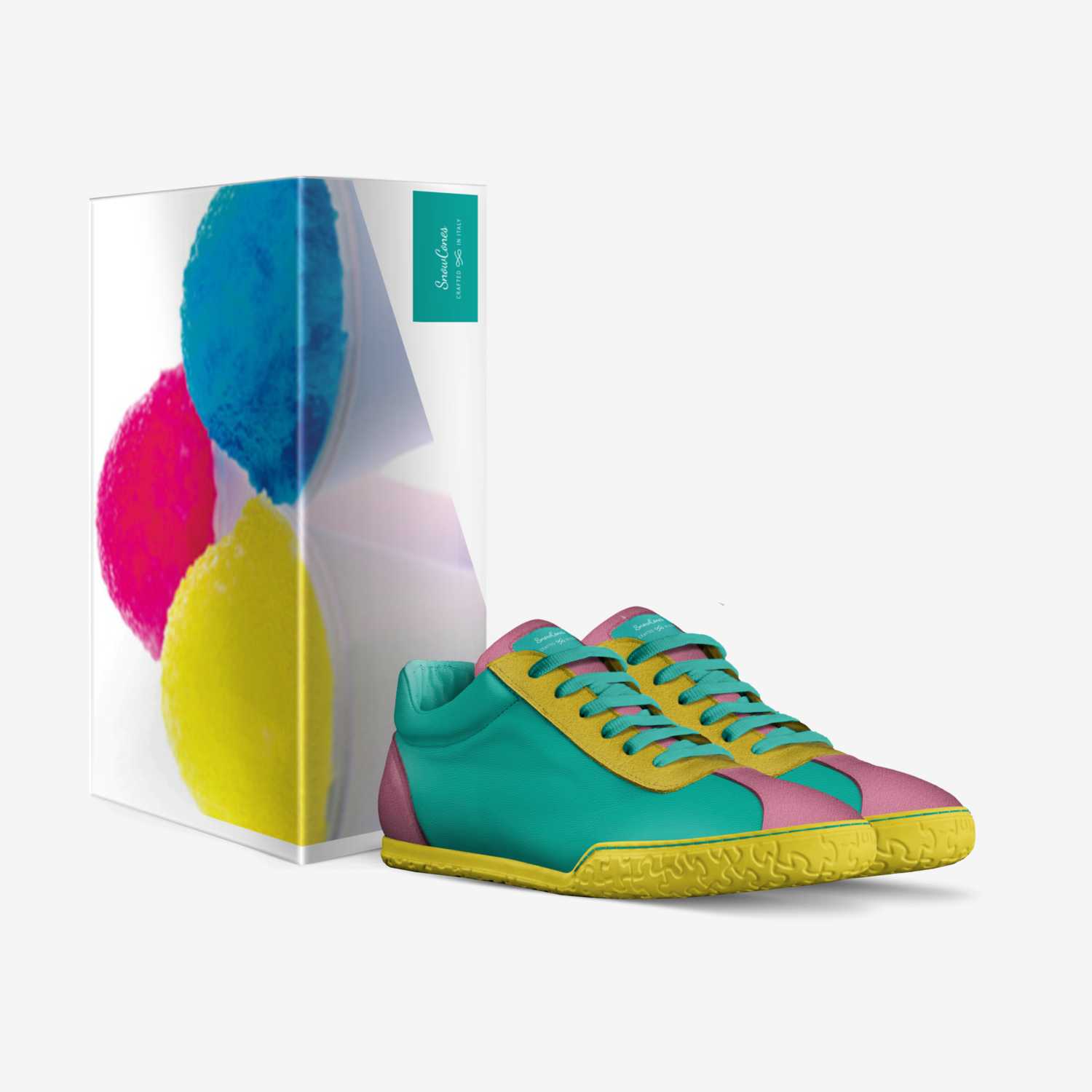 SnowCones custom made in Italy shoes by Ralph Howard | Box view