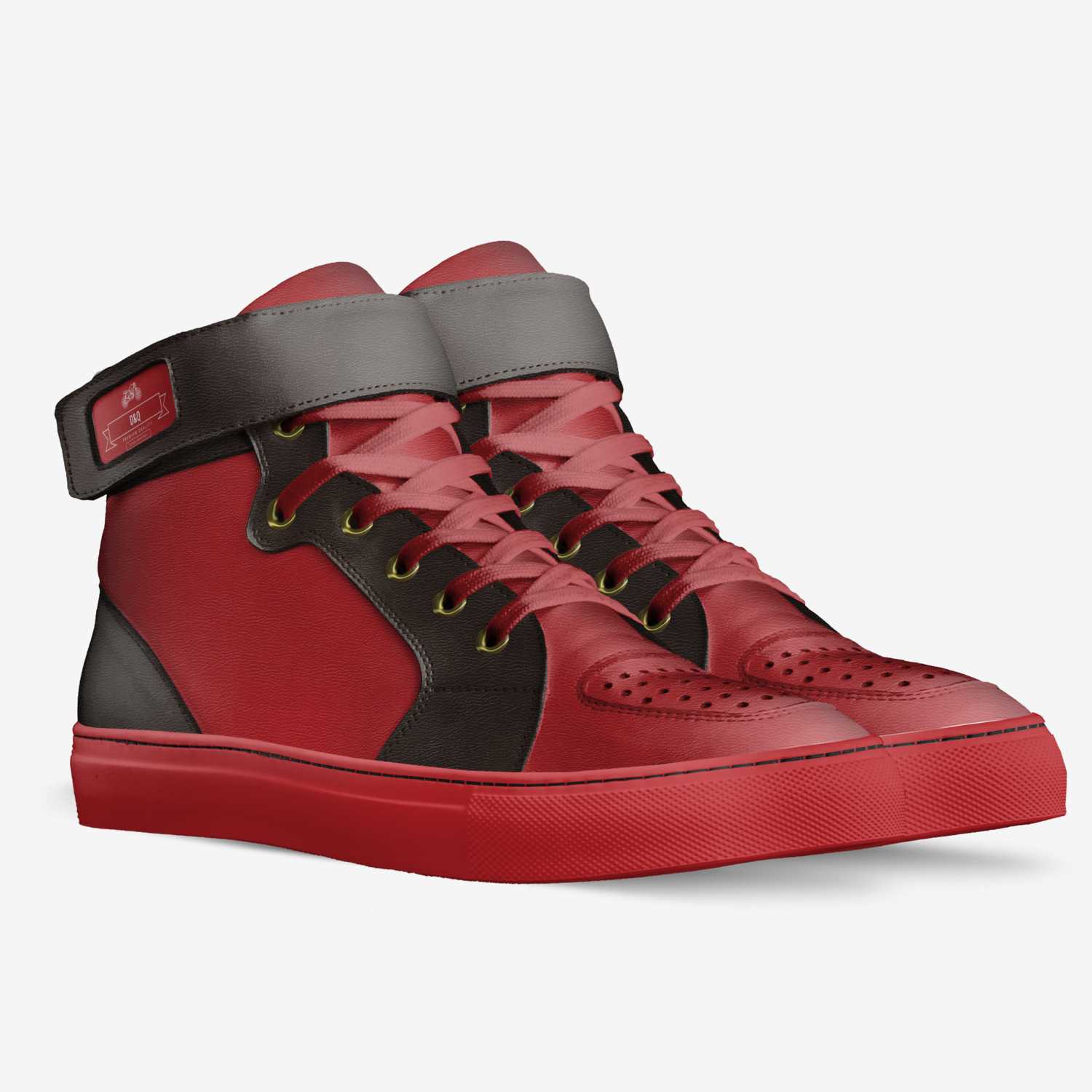 DQ custom made in Italy shoes by Dwayne Dacres | Double view