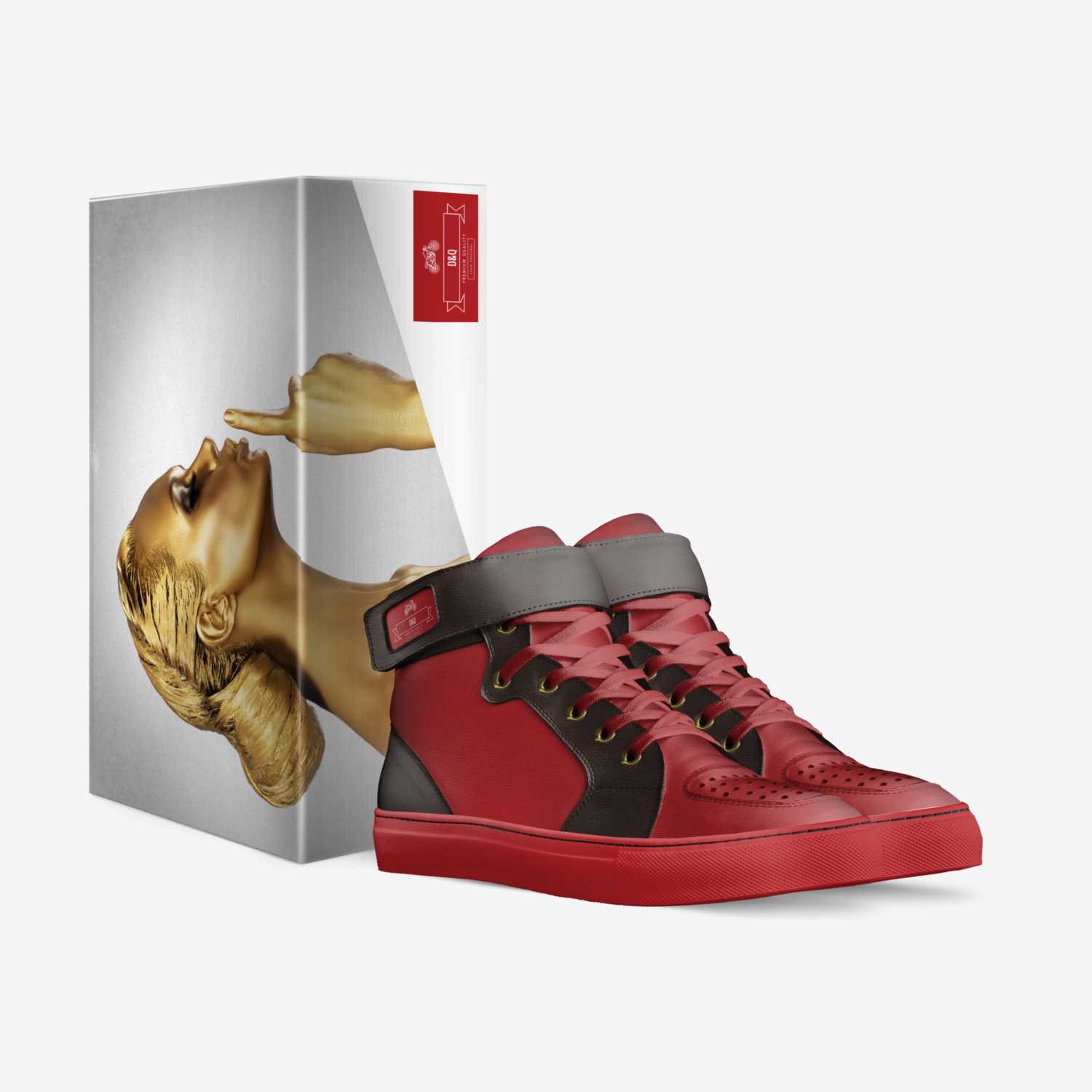 DQ custom made in Italy shoes by Dwayne Dacres | Box view