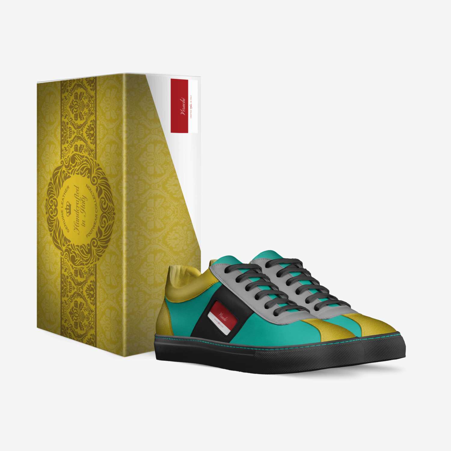 Verachi custom made in Italy shoes by Ebony Martin | Box view