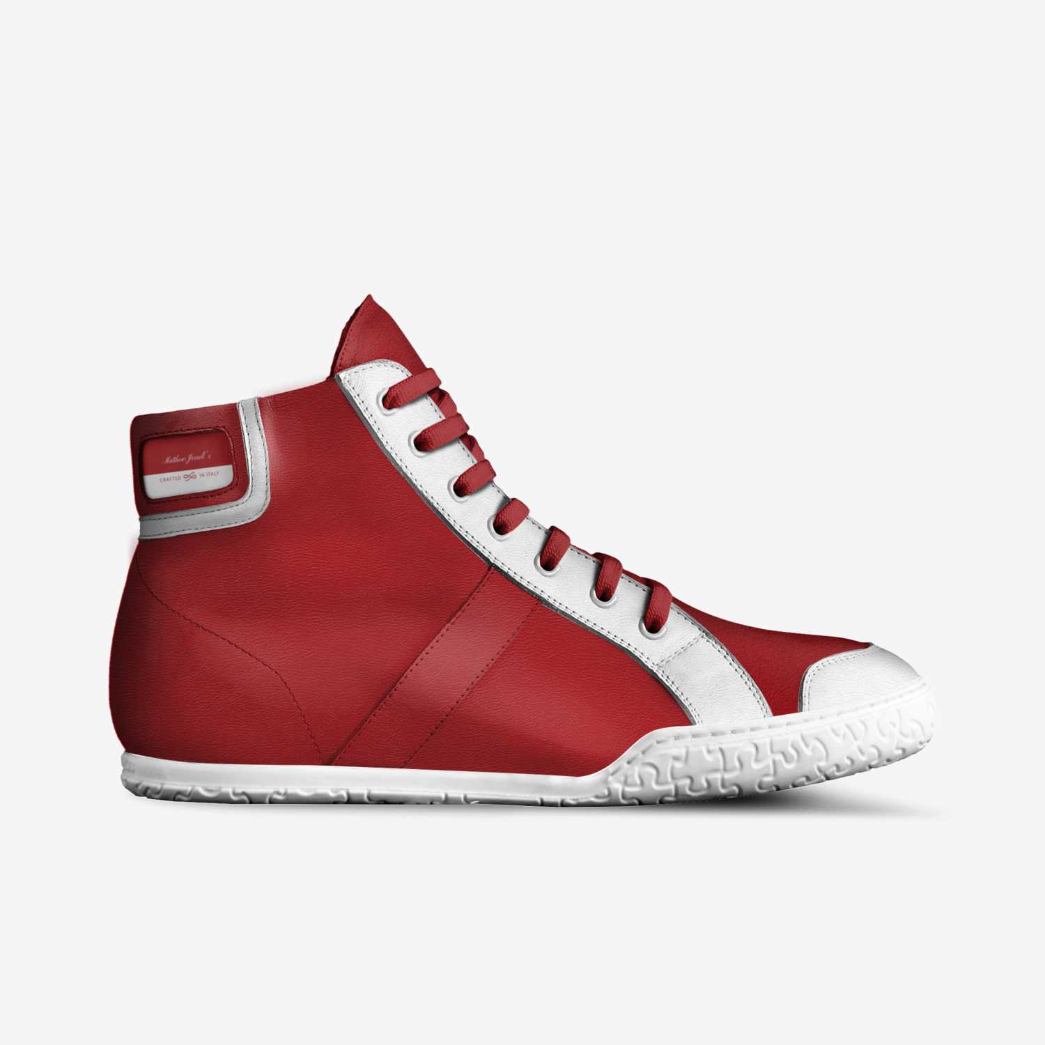 Matthew Jerrell's custom made in Italy shoes by Jerrell Tyree | Side view