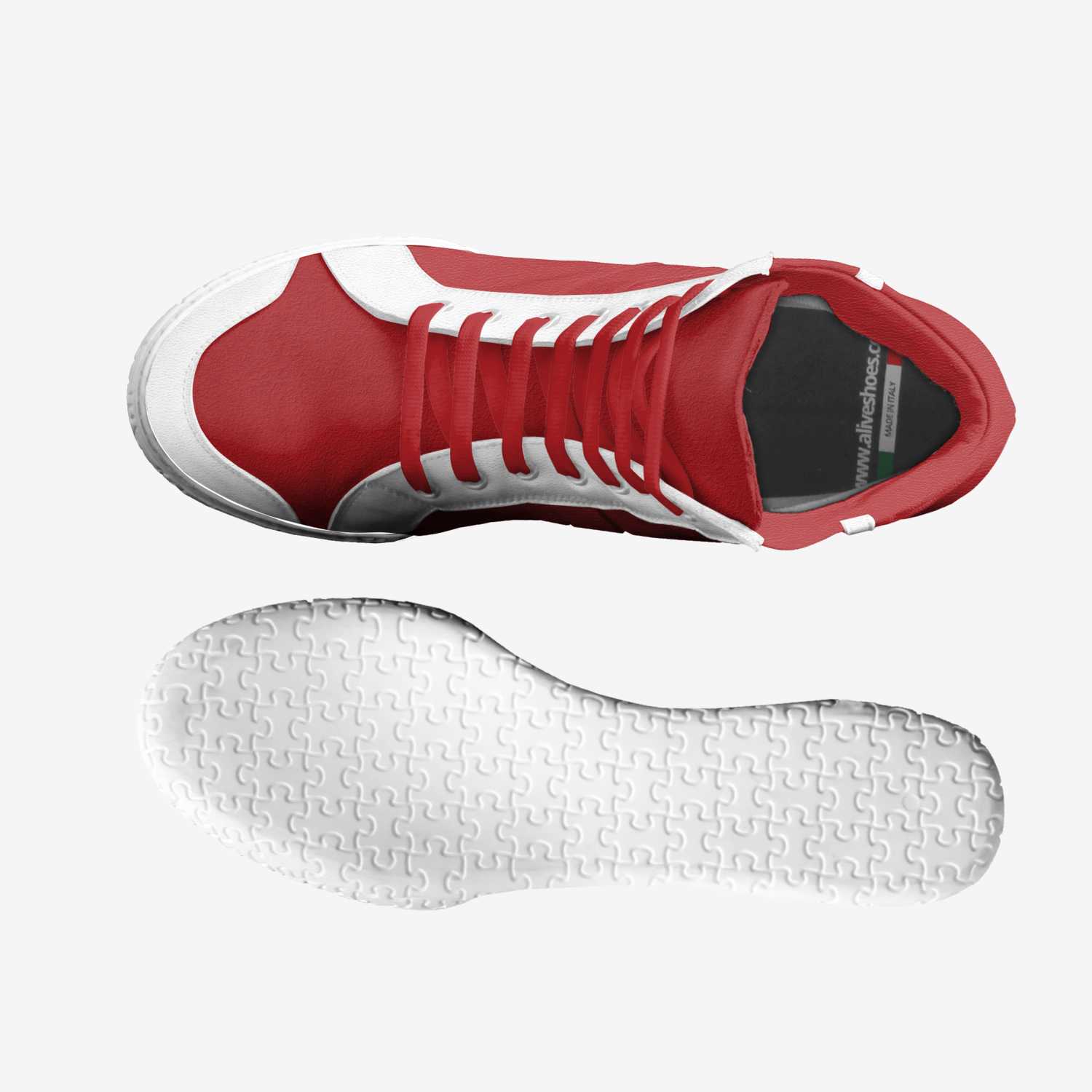 Matthew Jerrell's custom made in Italy shoes by Jerrell Tyree | Top view