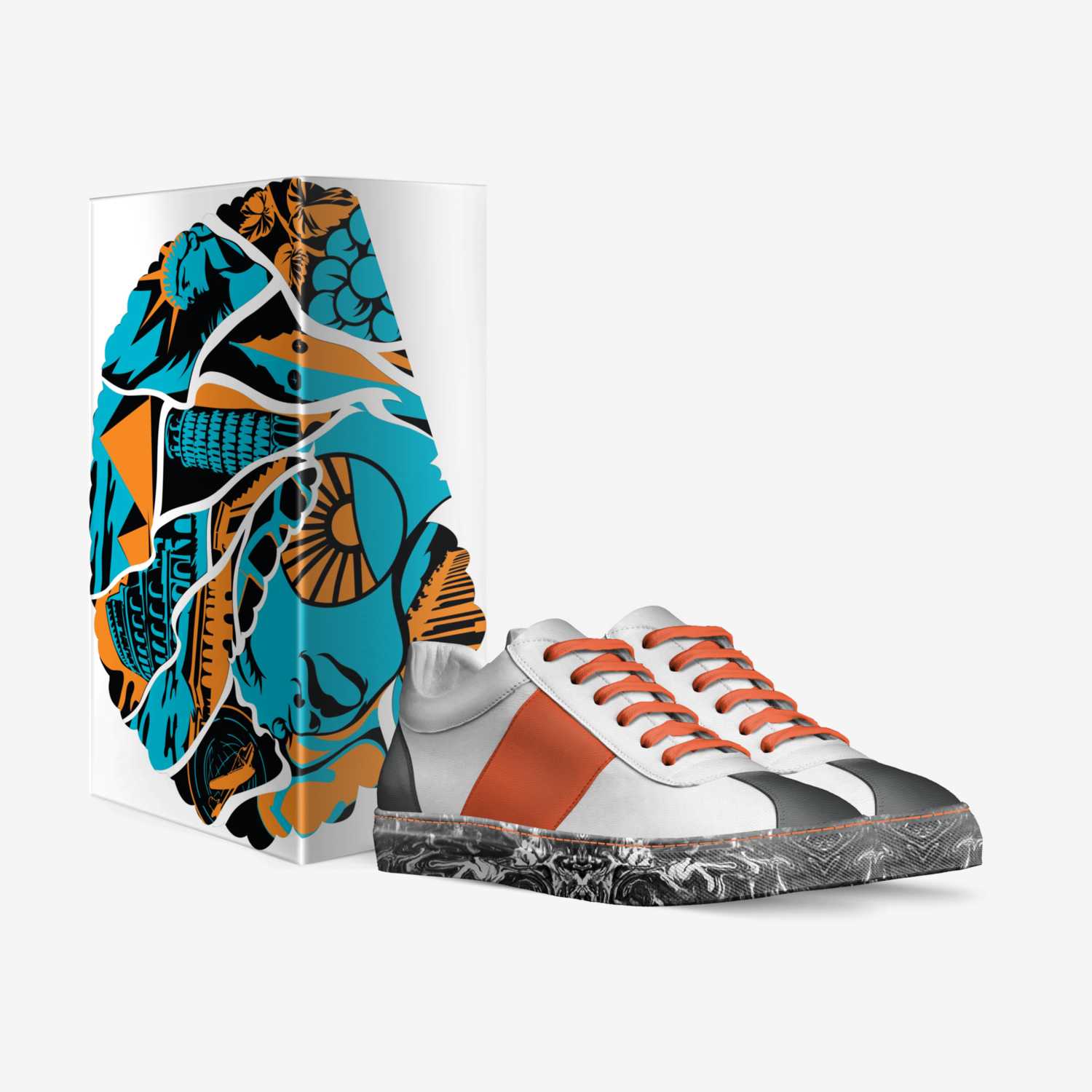 The Kitty Red custom made in Italy shoes by Carly Hurdle | Box view