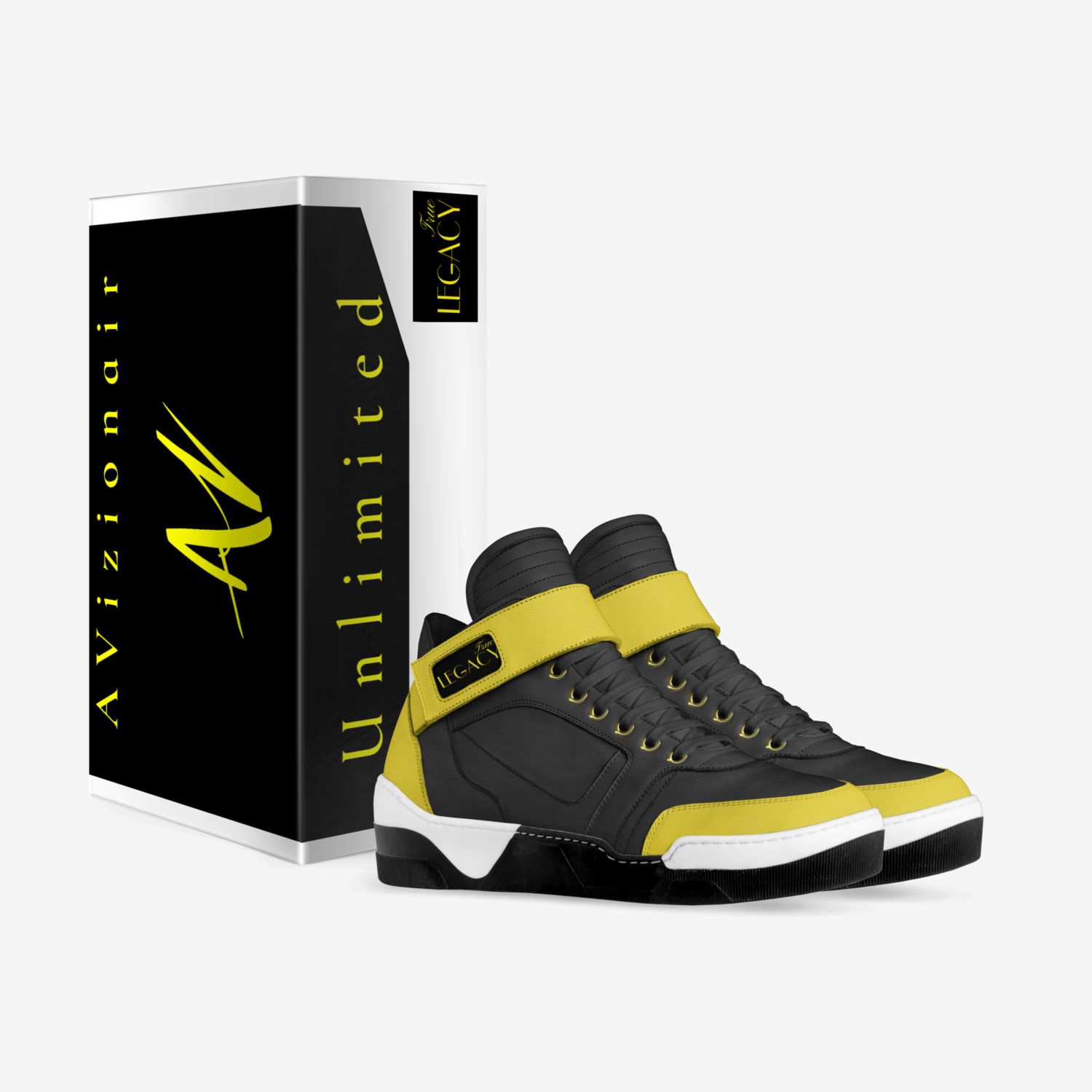 True Legacy custom made in Italy shoes by Avizionair Unlimited | Box view