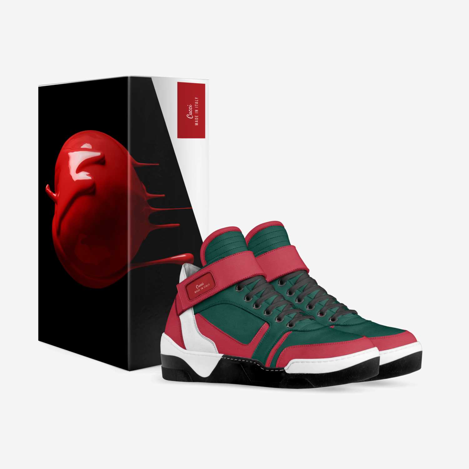 Cucci  custom made in Italy shoes by Eric Lopez | Box view