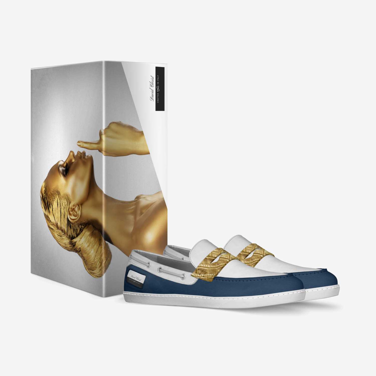 Water Walkers custom made in Italy shoes by David Christ | Box view