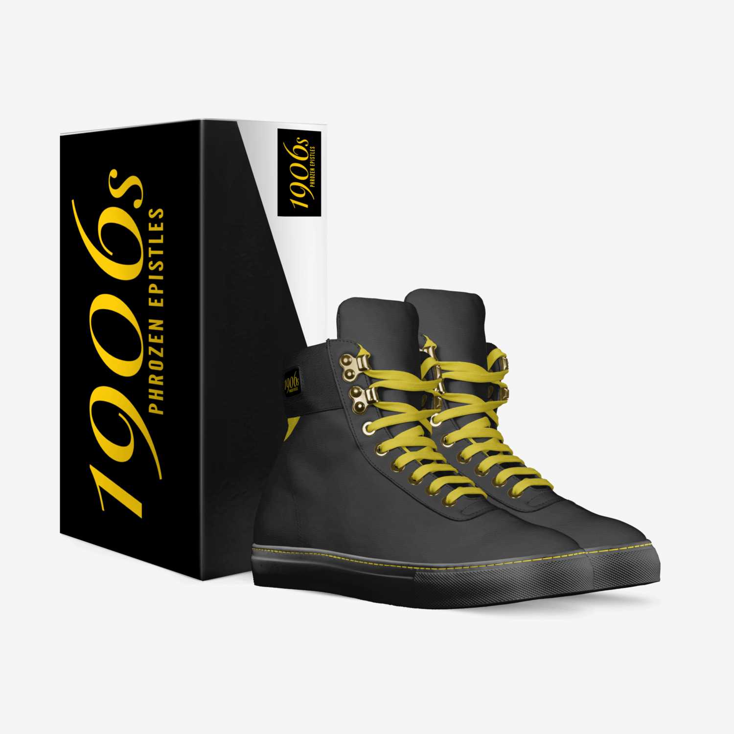 Phrozen Epistles custom made in Italy shoes by Urbanwallstreet Earl | Box view