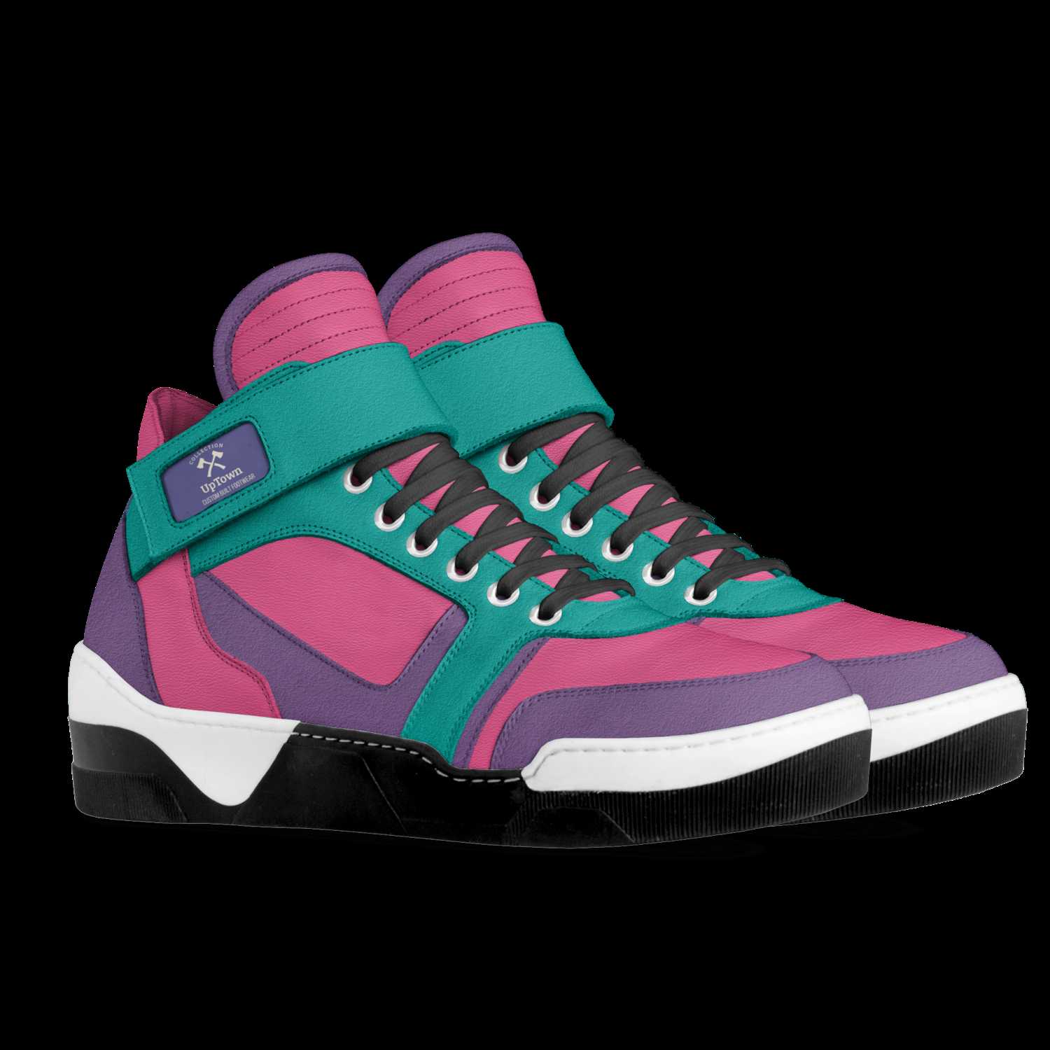 Uptown high top sneakers sales