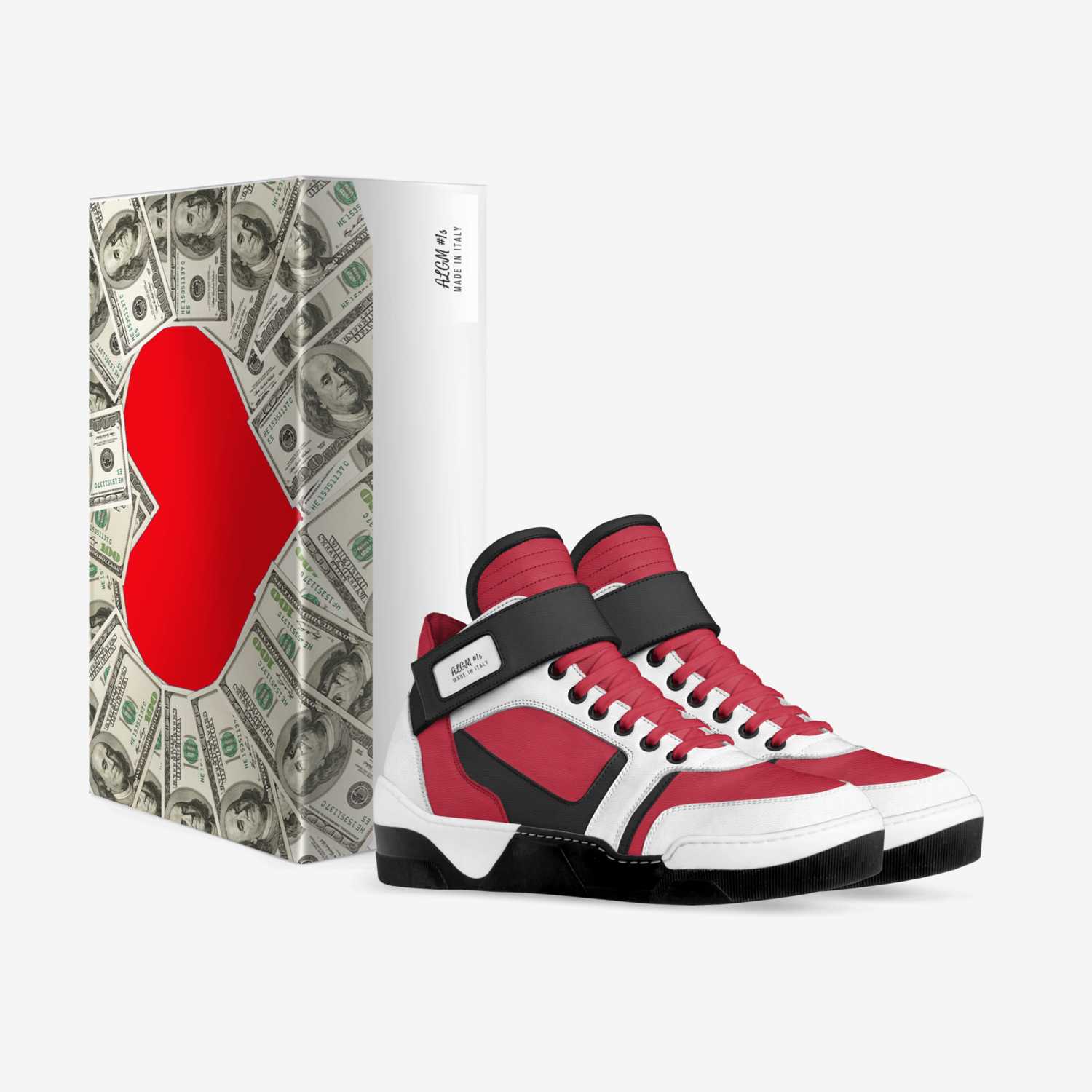 ALGM #1s custom made in Italy shoes by Ebony Thomas | Box view
