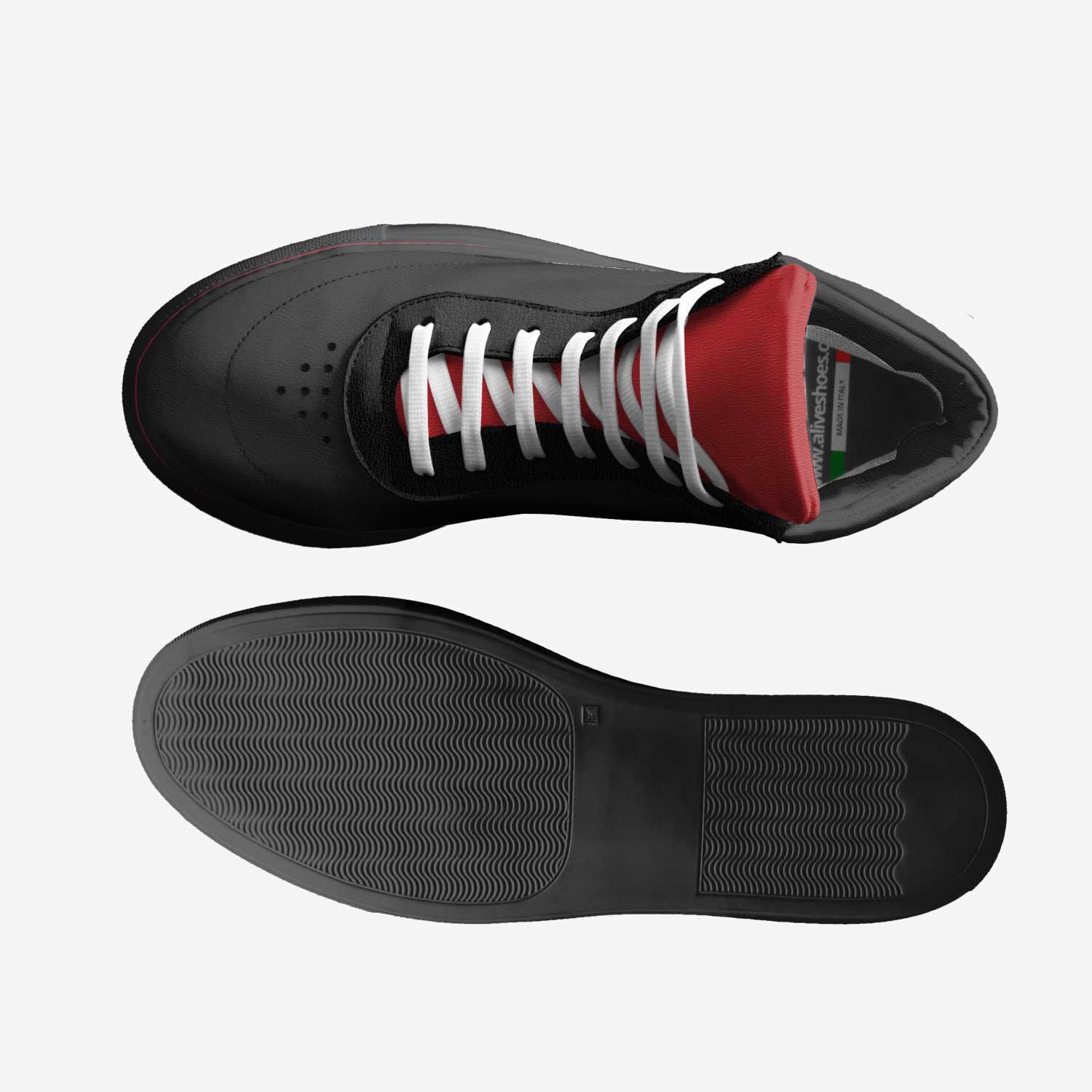 Redtrick custom made in Italy shoes by Arban Bajraktari | Top view