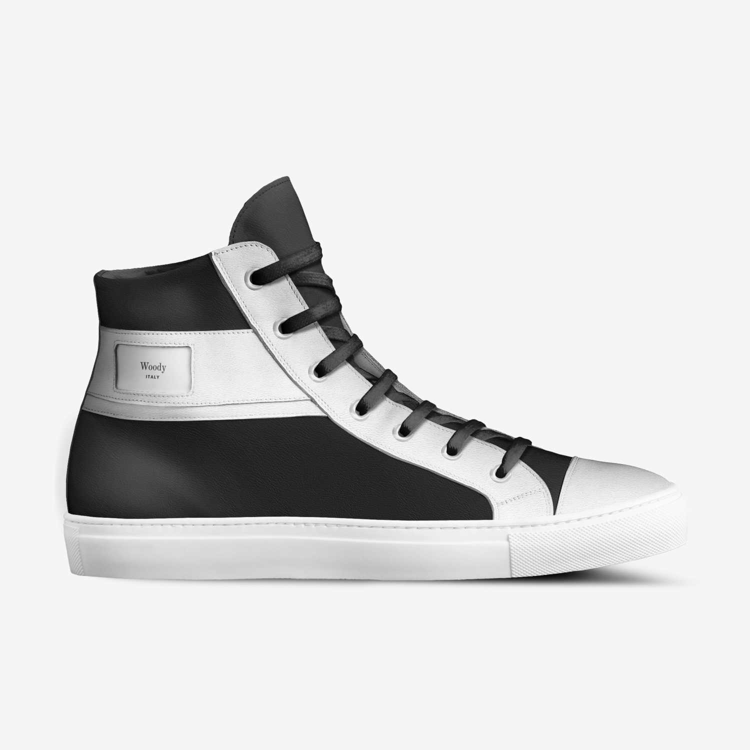 Woody custom made in Italy shoes by Calvin Ebun-amu | Side view