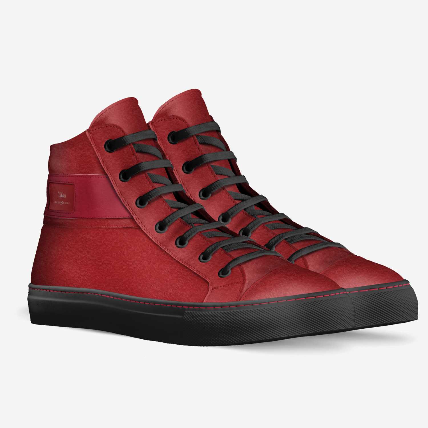 Vshoes custom made in Italy shoes by Oussama Akessab | Double view