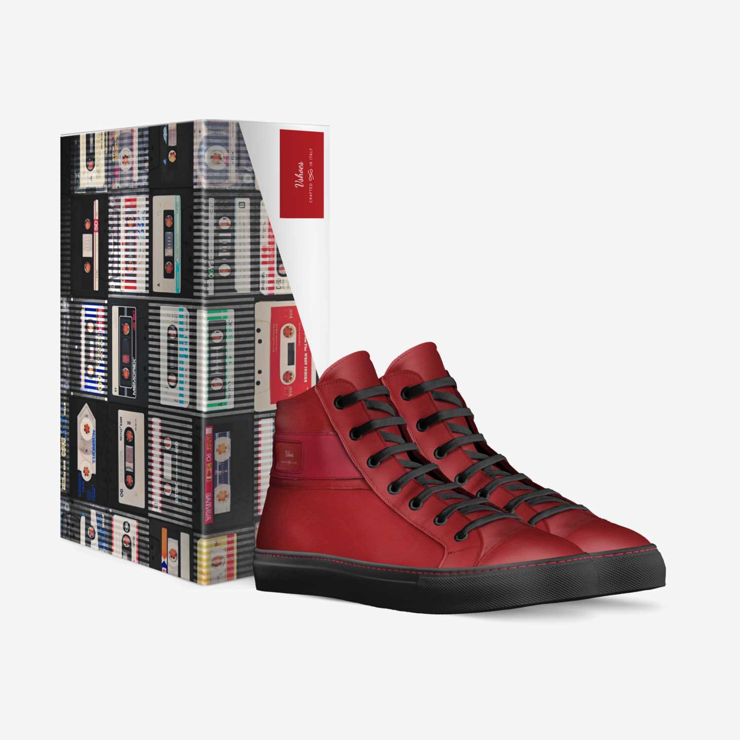 Vshoes custom made in Italy shoes by Oussama Akessab | Box view