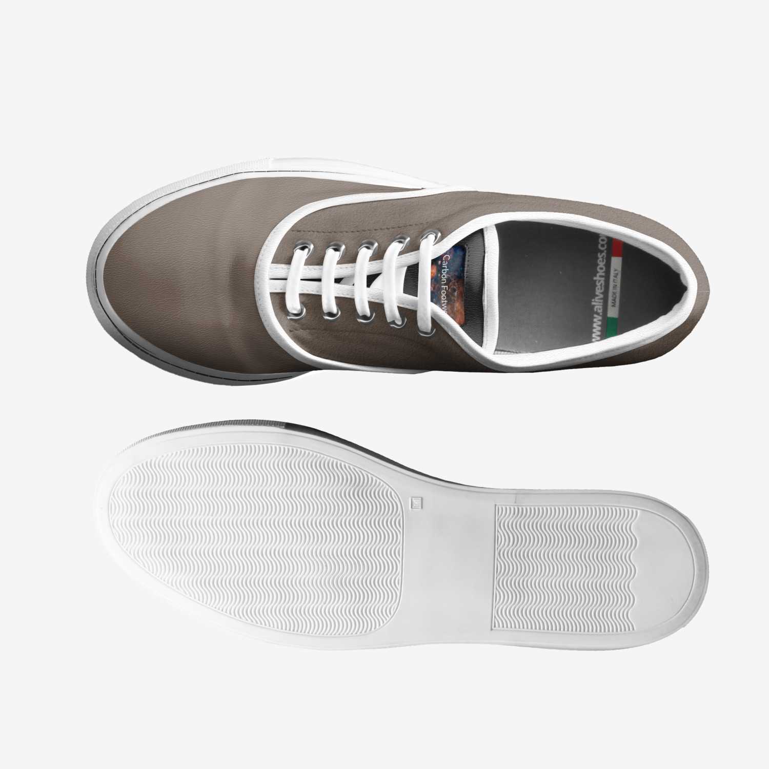 Carbon Footwear custom made in Italy shoes by Dj Cornish | Top view