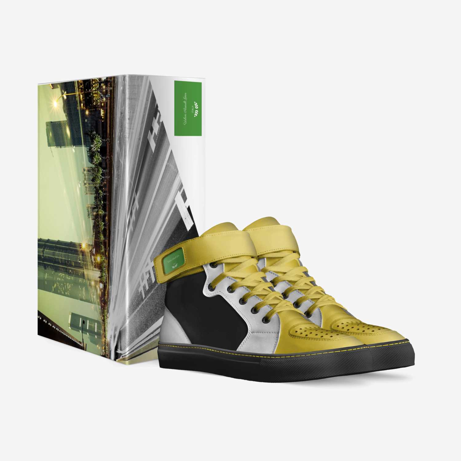 Urban Assault Gear custom made in Italy shoes by Ronald Heard Jr | Box view