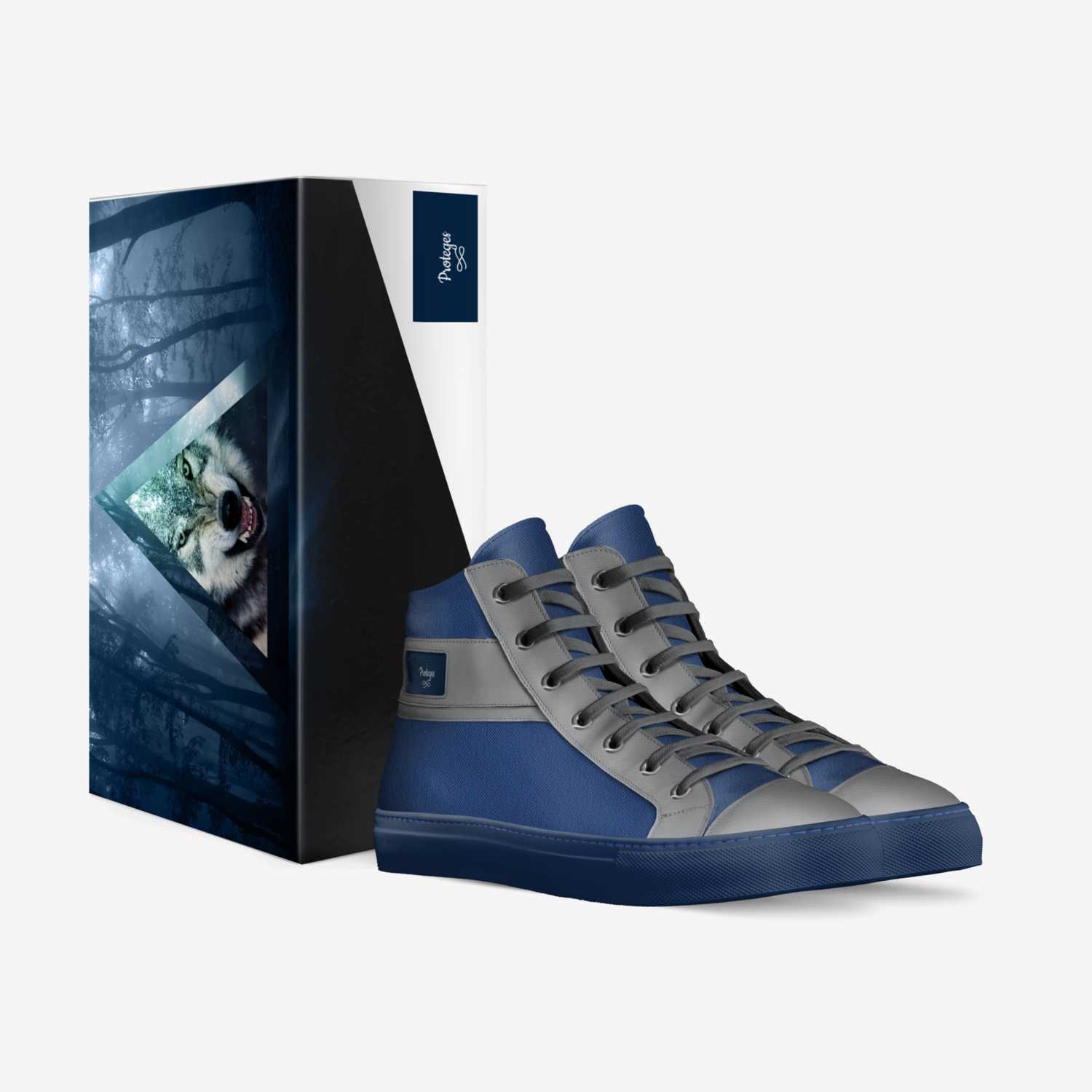 Proteges custom made in Italy shoes by Acquian Nowells | Box view