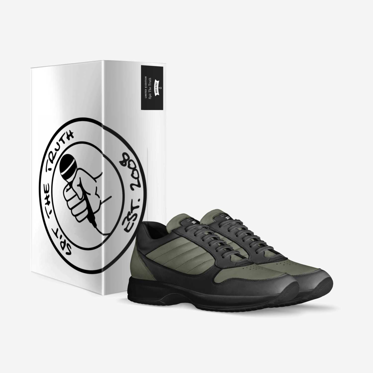 Spit The Truth 2 custom made in Italy shoes by Timothy Herbert | Box view