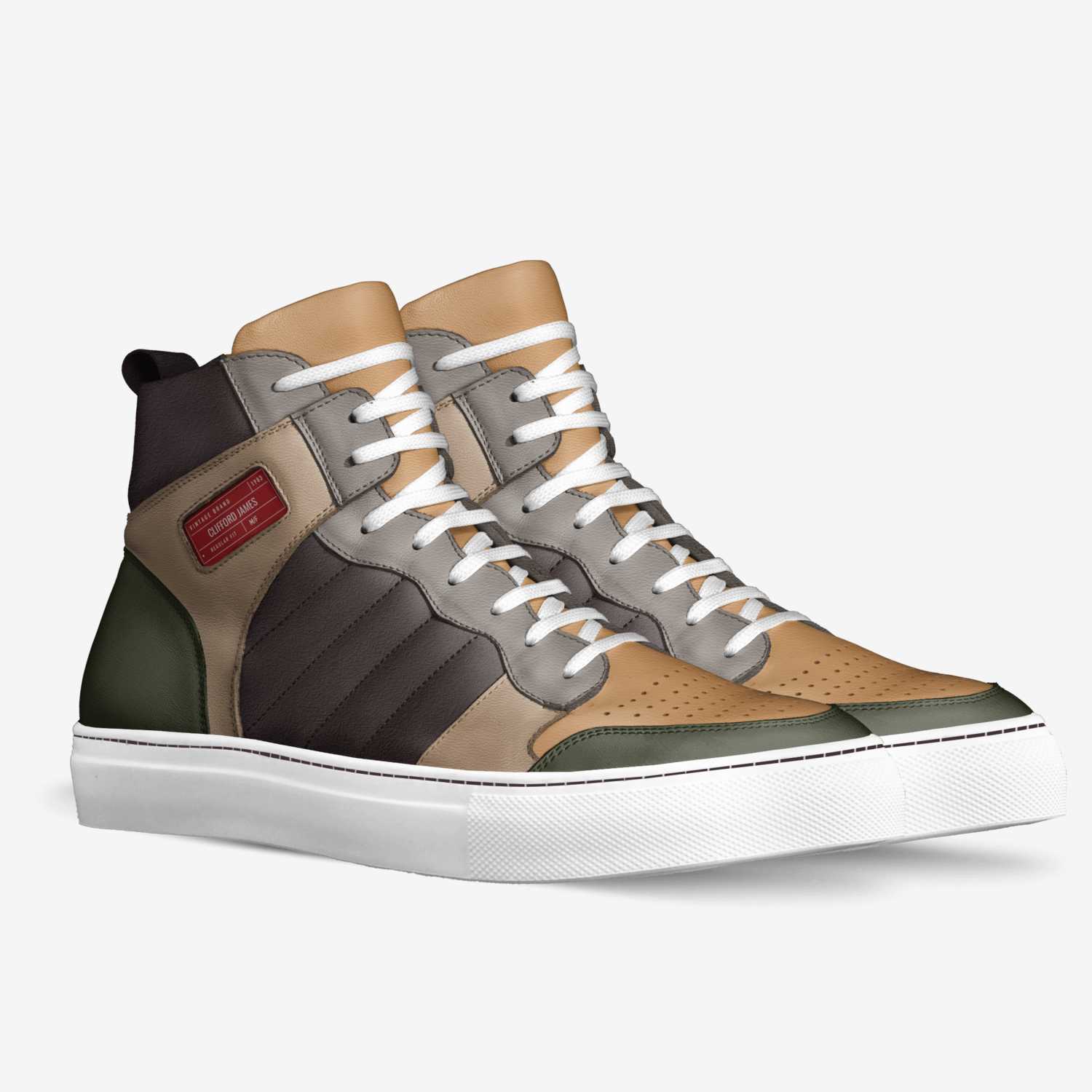 rêves custom made in Italy shoes by Clifford James | Double view
