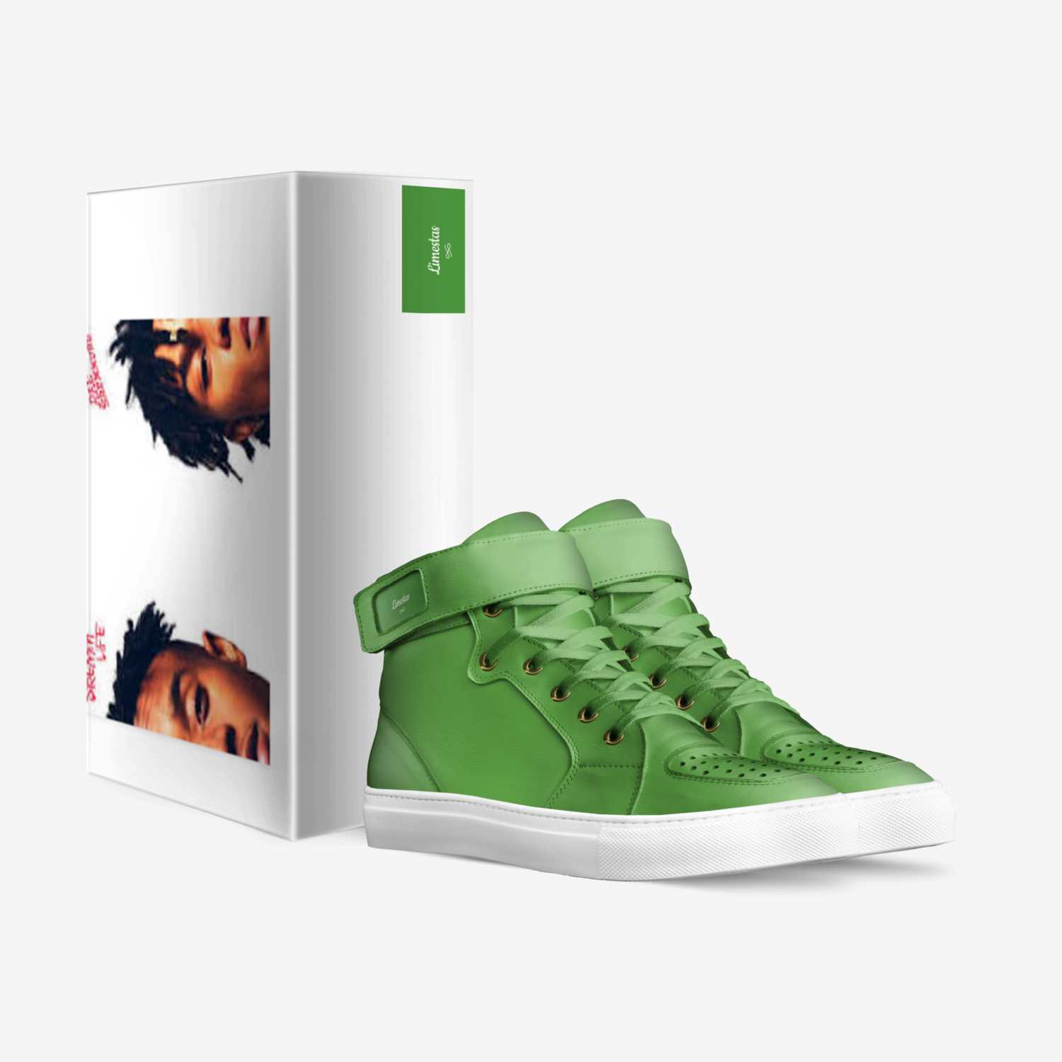 Limestas custom made in Italy shoes by Jauntez Tyree La'Mont Coleman Jc23 | Box view