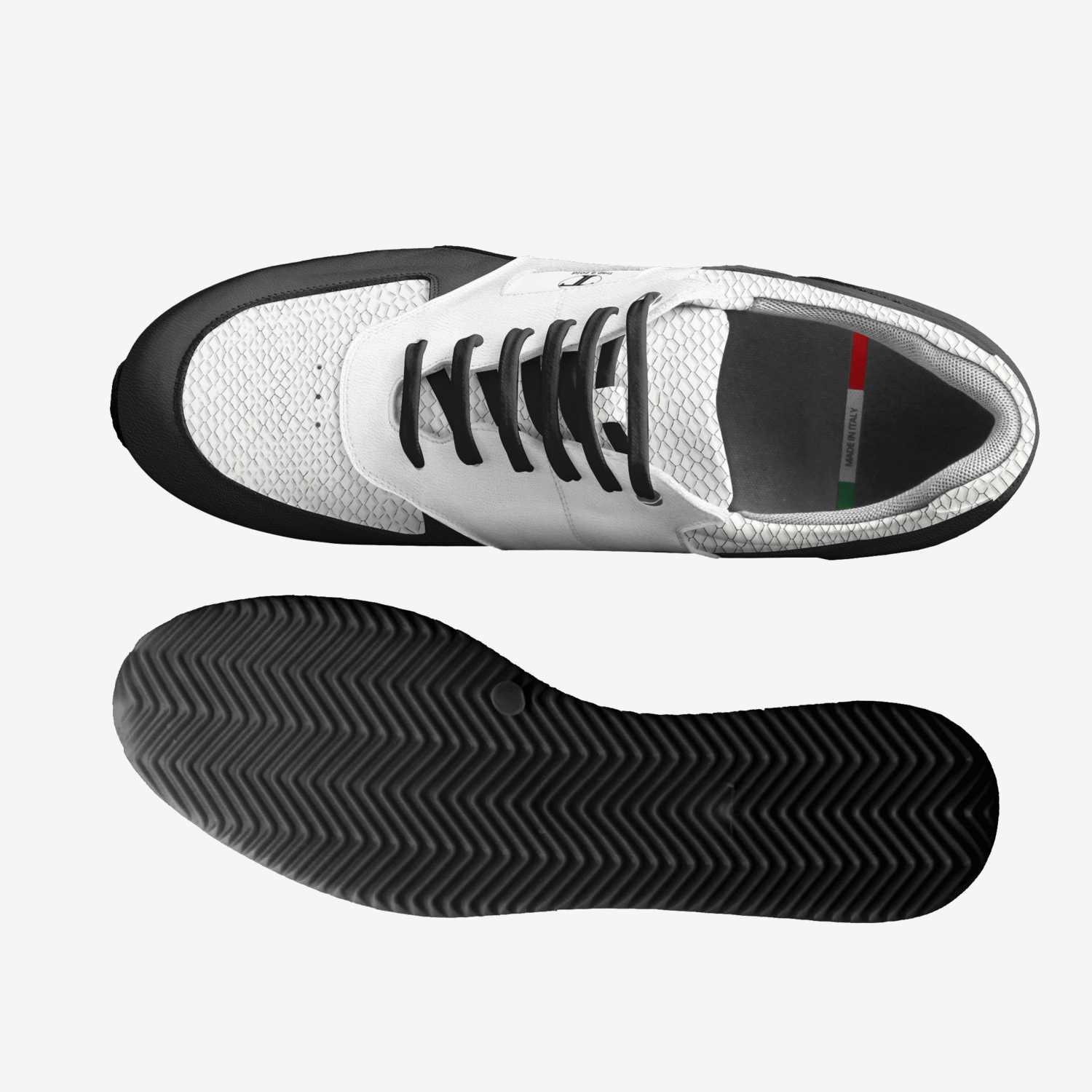 All World custom made in Italy shoes by Jerrod Skipper | Top view