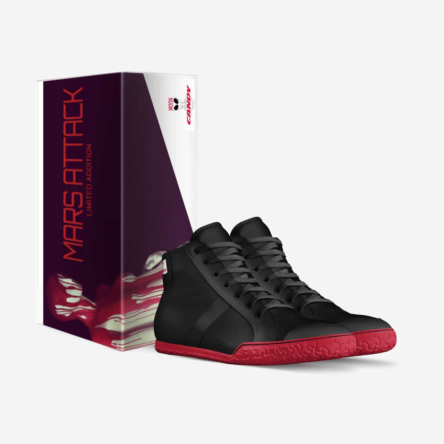 Moon Candy custom made in Italy shoes by Jamair Hubert | Box view