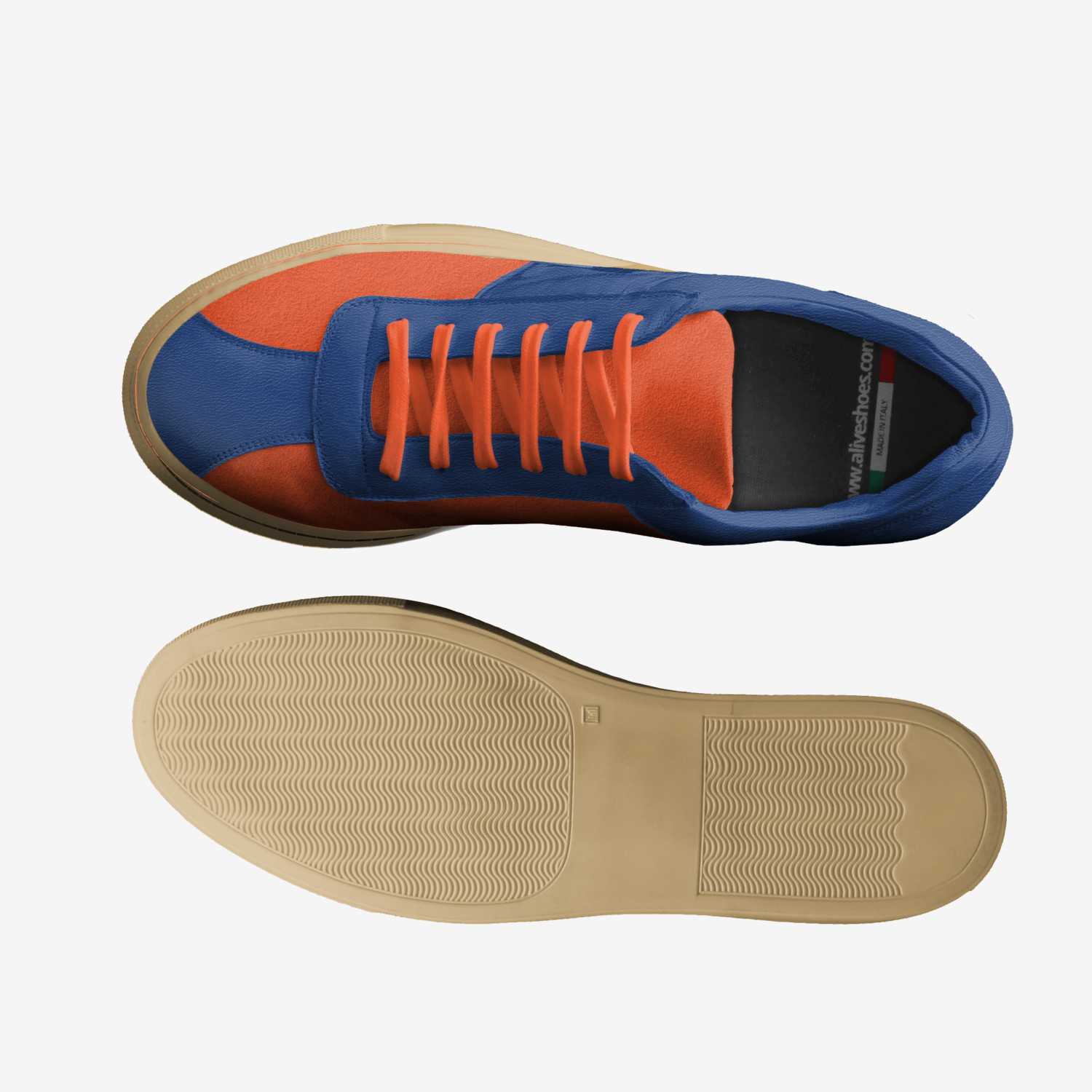 Yellys custom made in Italy shoes by Danny Carr | Top view