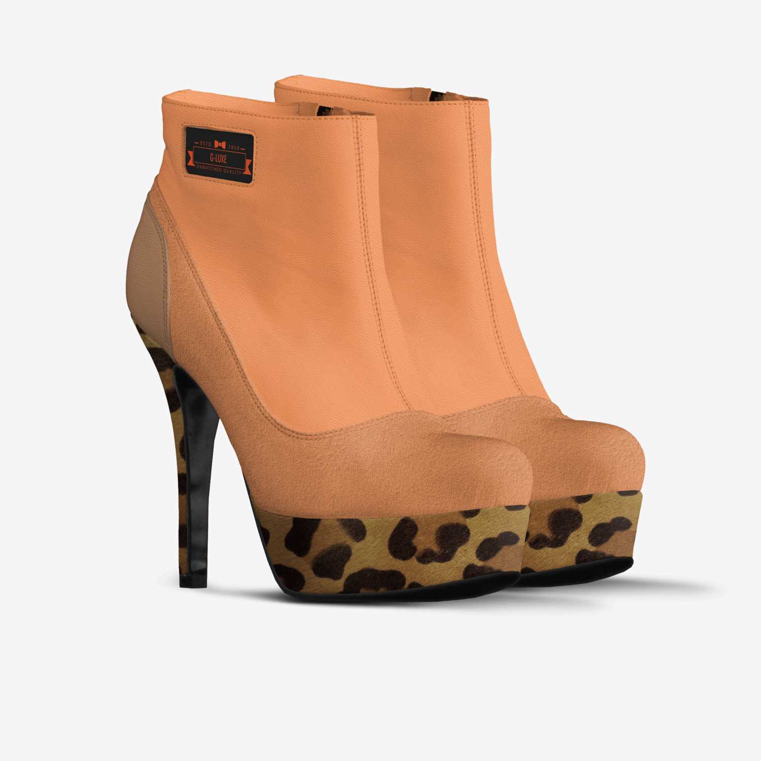 G-LUXE custom made in Italy shoes by Gina Lyn Claypool | Double view