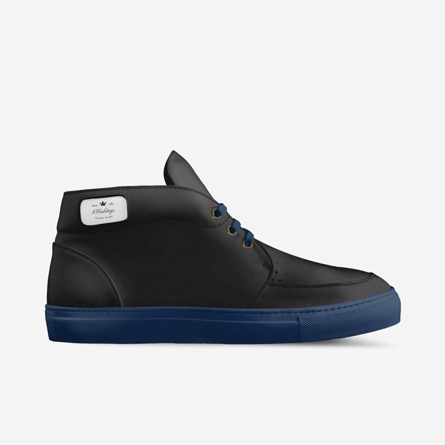 #Hashtags custom made in Italy shoes by Alisha Ybarra | Side view