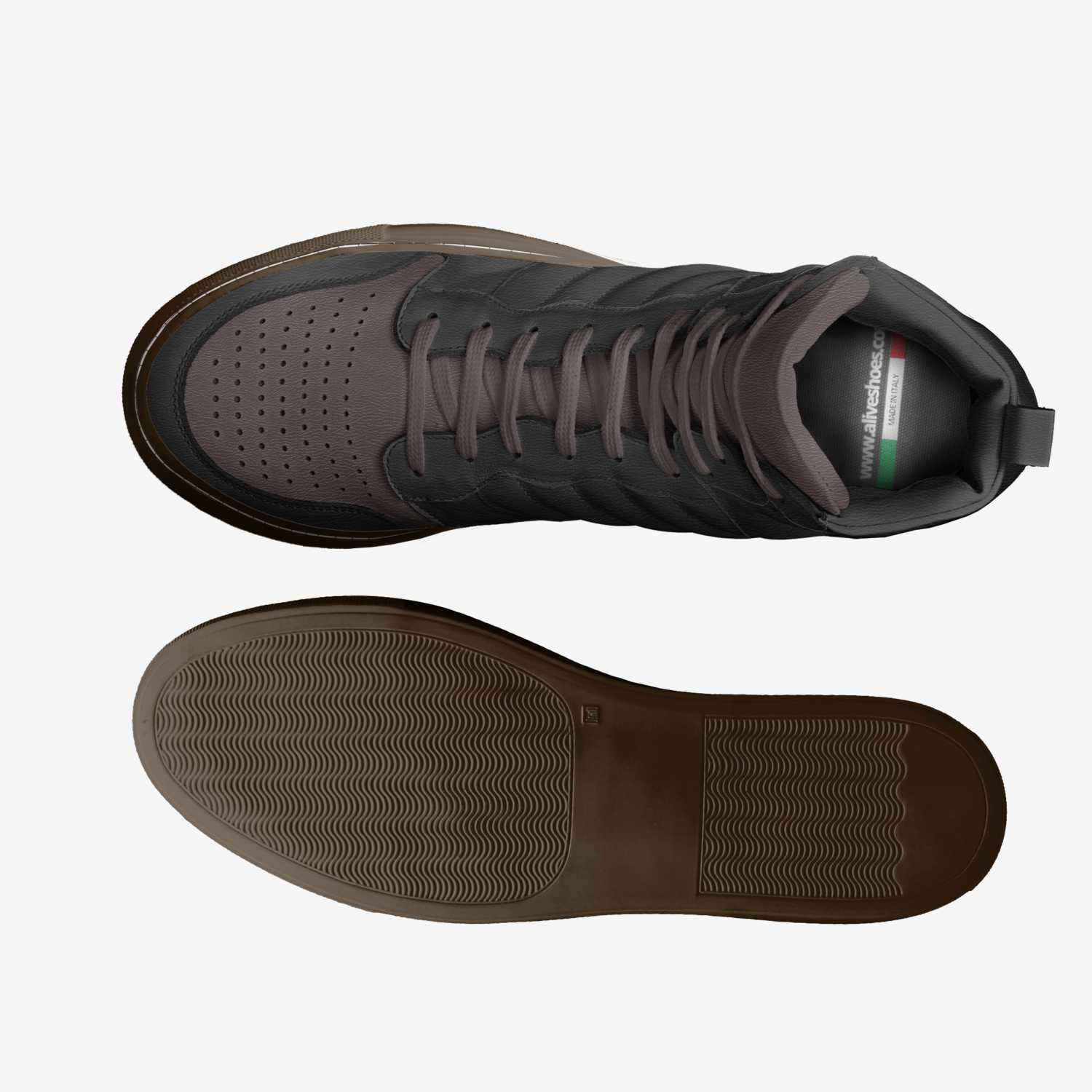 Dionicio's custom made in Italy shoes by Donnie Palmer | Top view